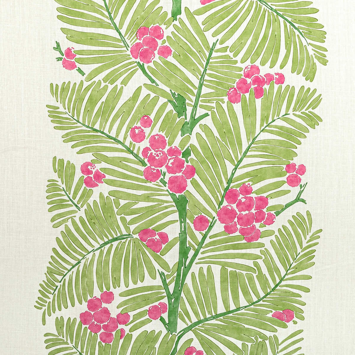 Palmar Print - Spring - BRUNSCHWIG & FILS Tela