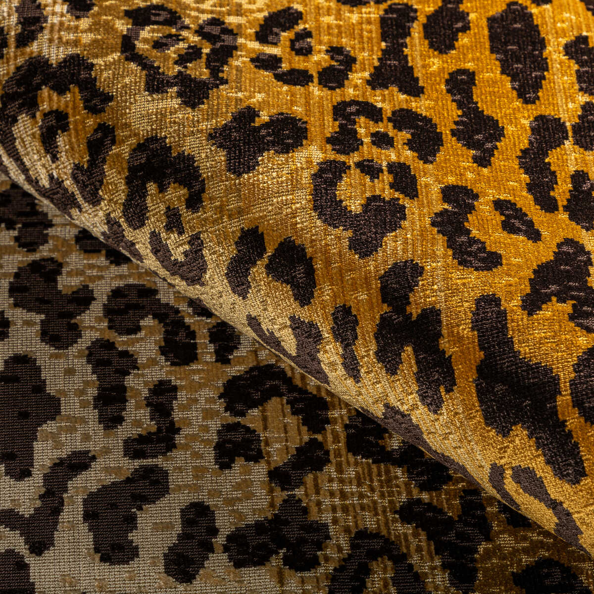 Le Felin Velvet - Cognac - BRUNSCHWIG & FILS Fabric