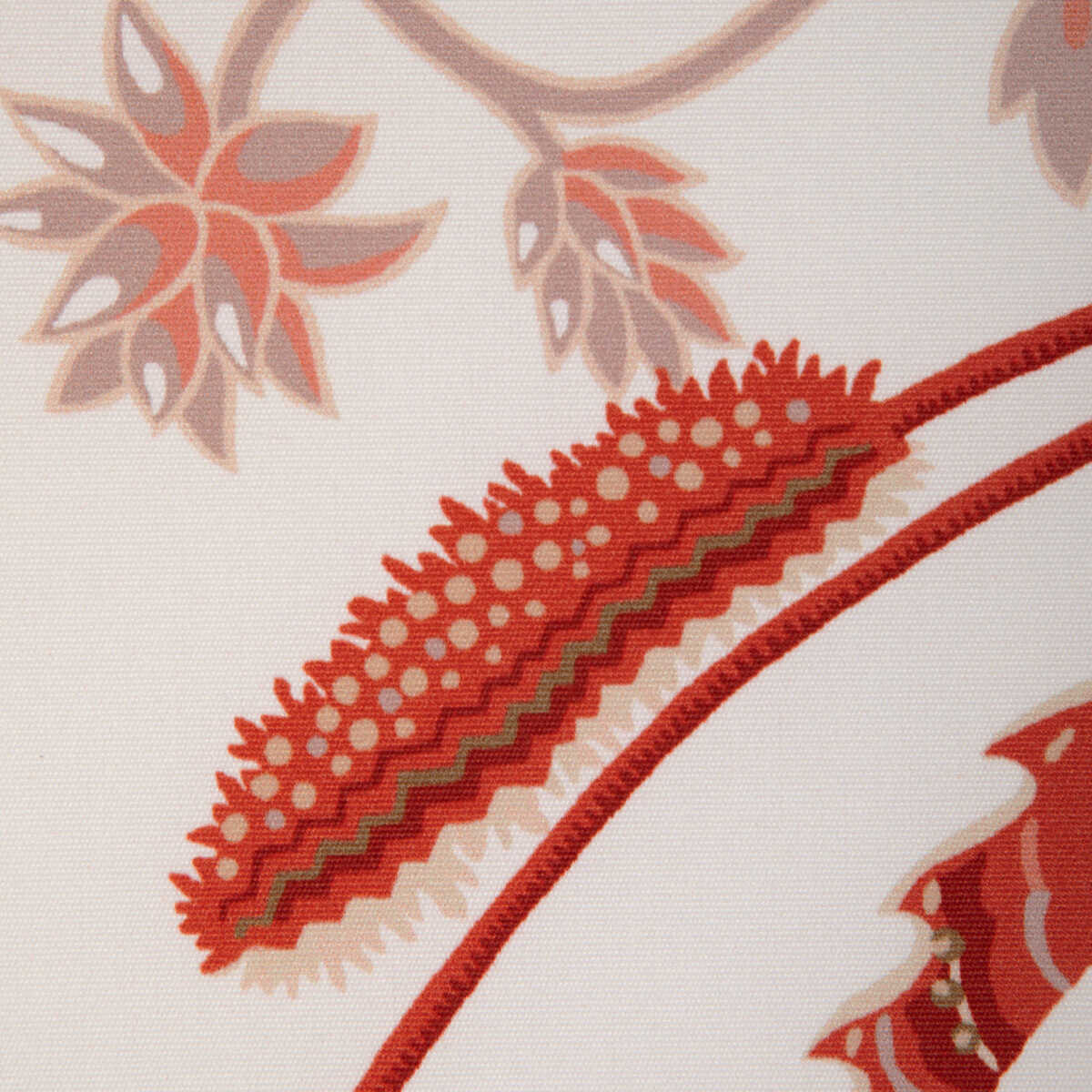 Vernay Print - Red - BRUNSCHWIG & FILS Tela