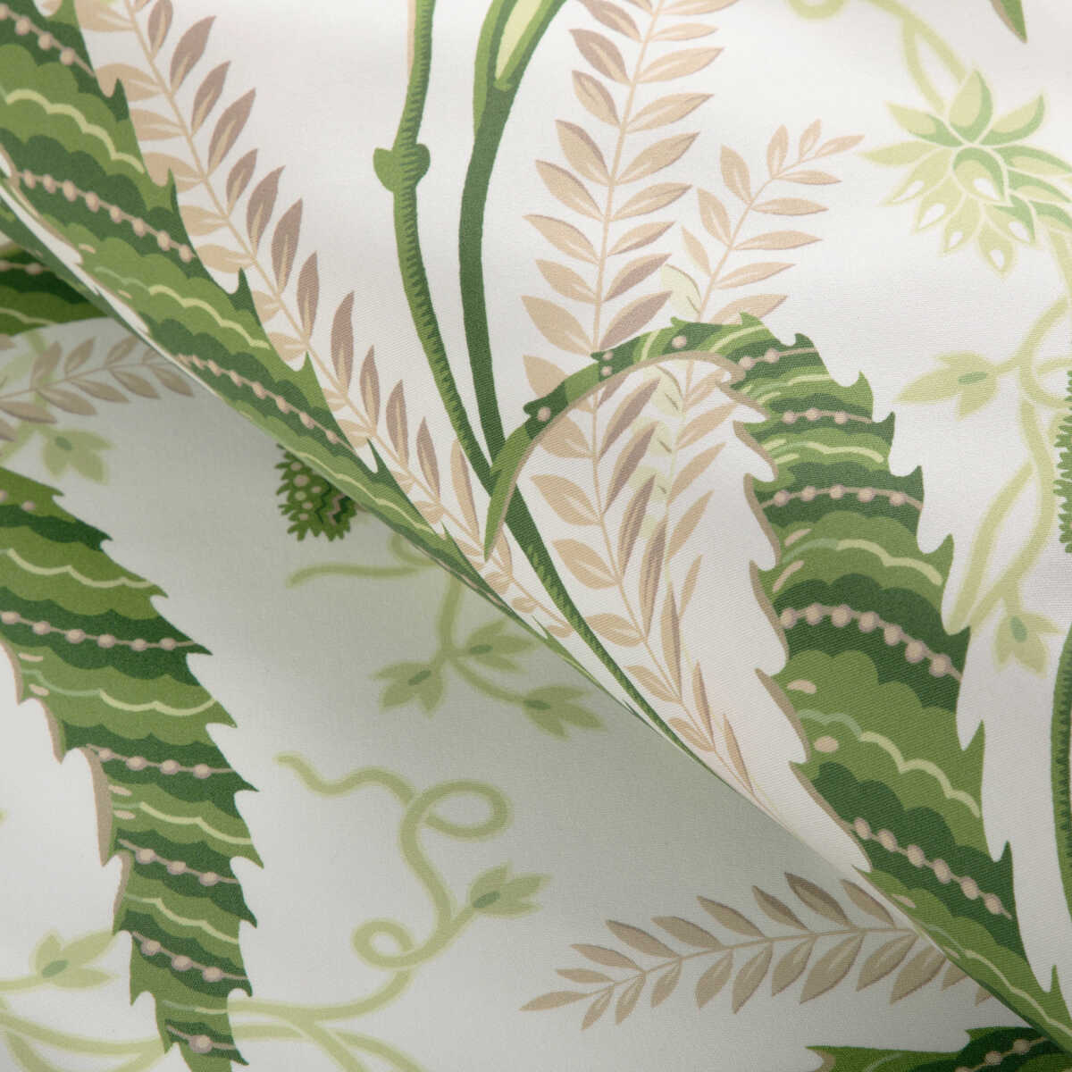 Vernay Print - Green - BRUNSCHWIG & FILS Tela