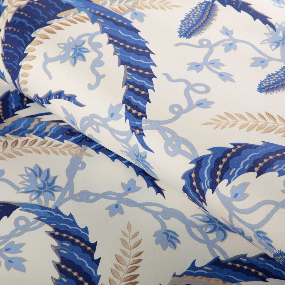 Vernay Print - Blue - BRUNSCHWIG & FILS Tela