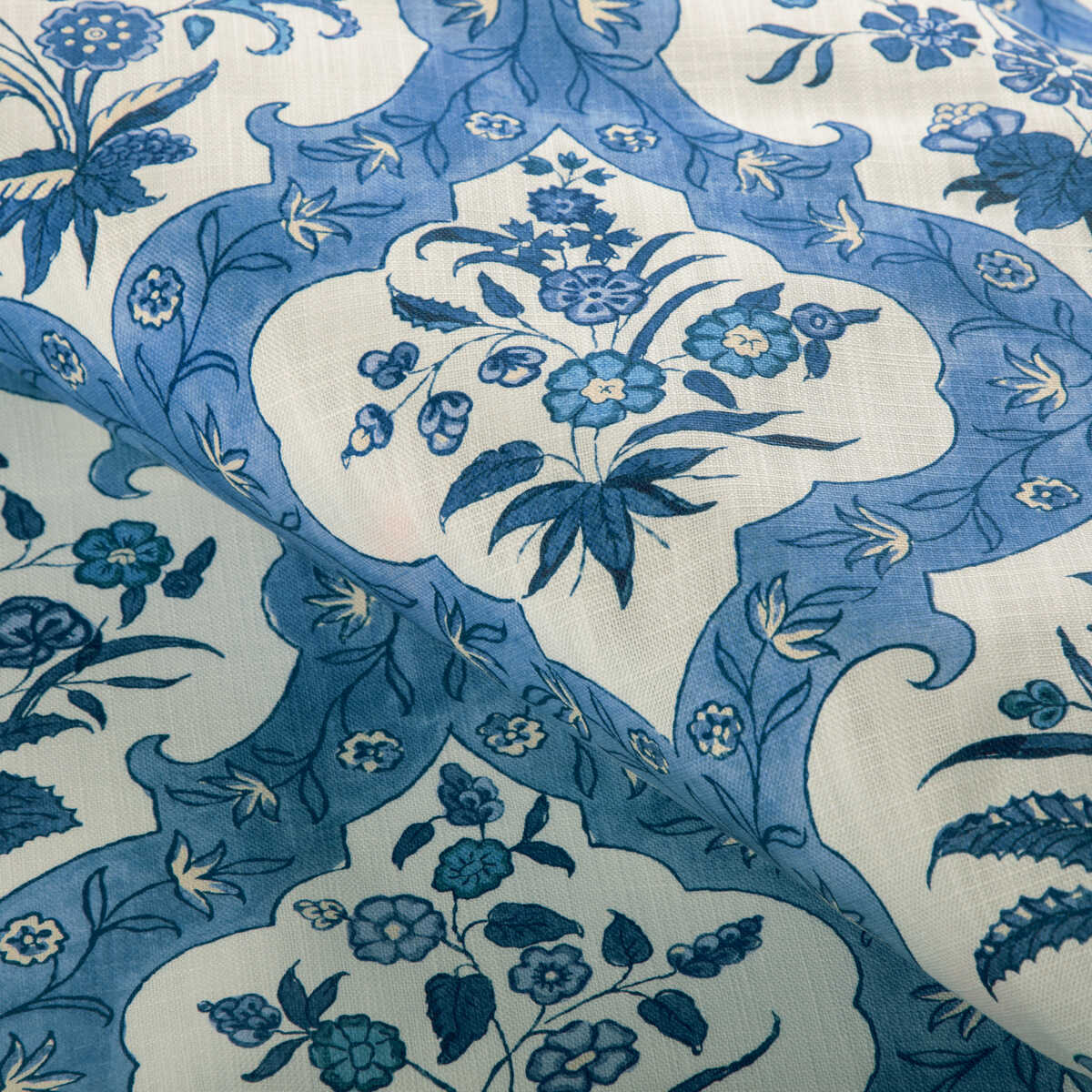 Ventoux Print - Sky/Blue - BRUNSCHWIG & FILS Fabric