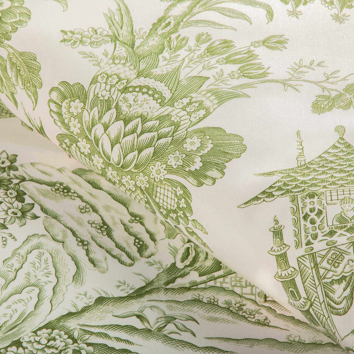 Marcel Print - Leaf - BRUNSCHWIG & FILS Tela