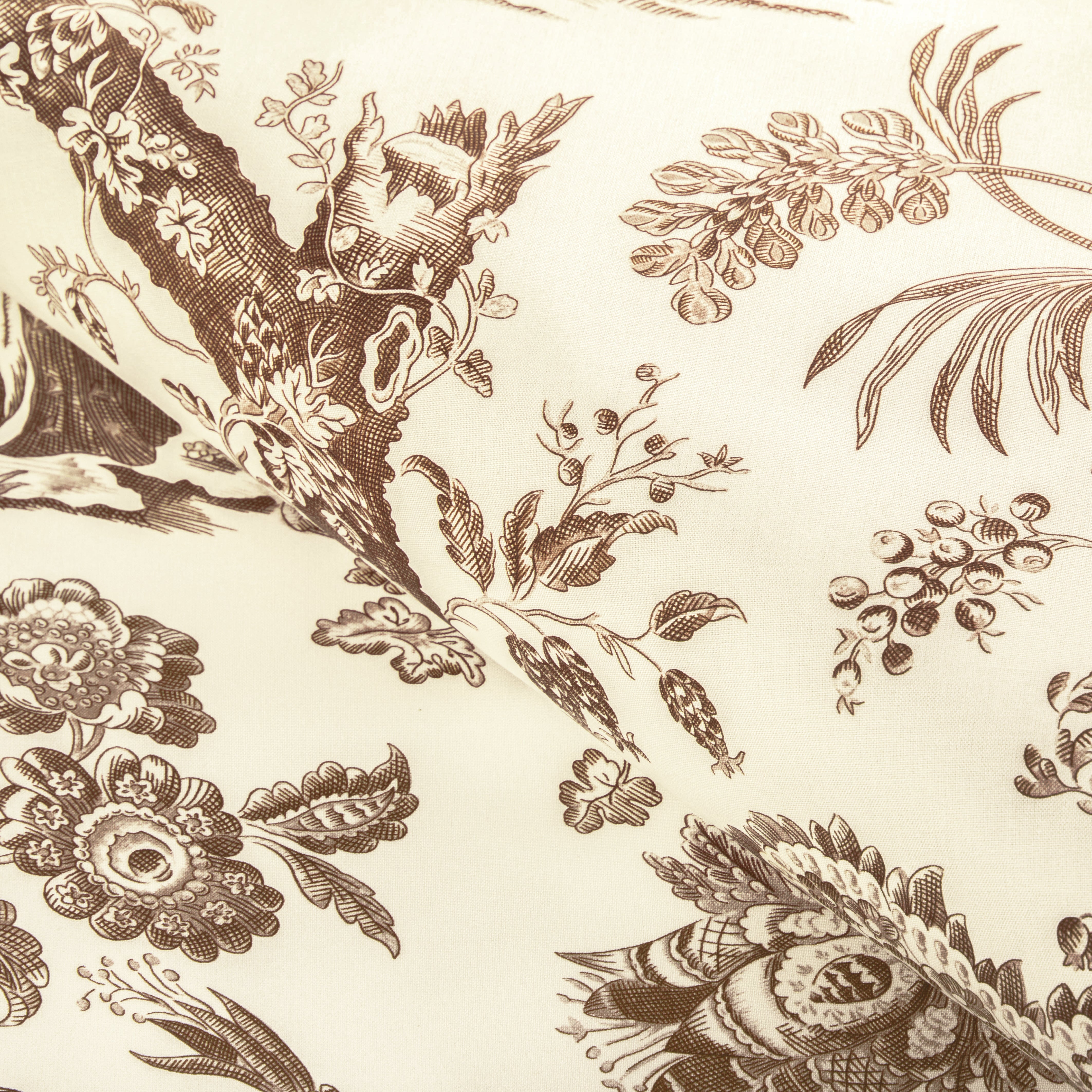 Marcel Print - Brown - Brunschwig & Fils Fabric