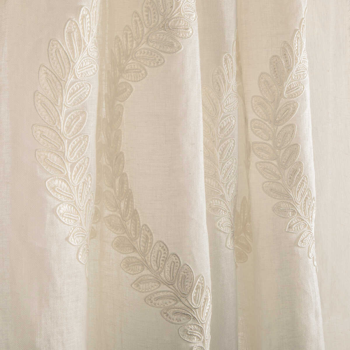 Camus Sheer - Ivory - BRUNSCHWIG & FILS Fabric