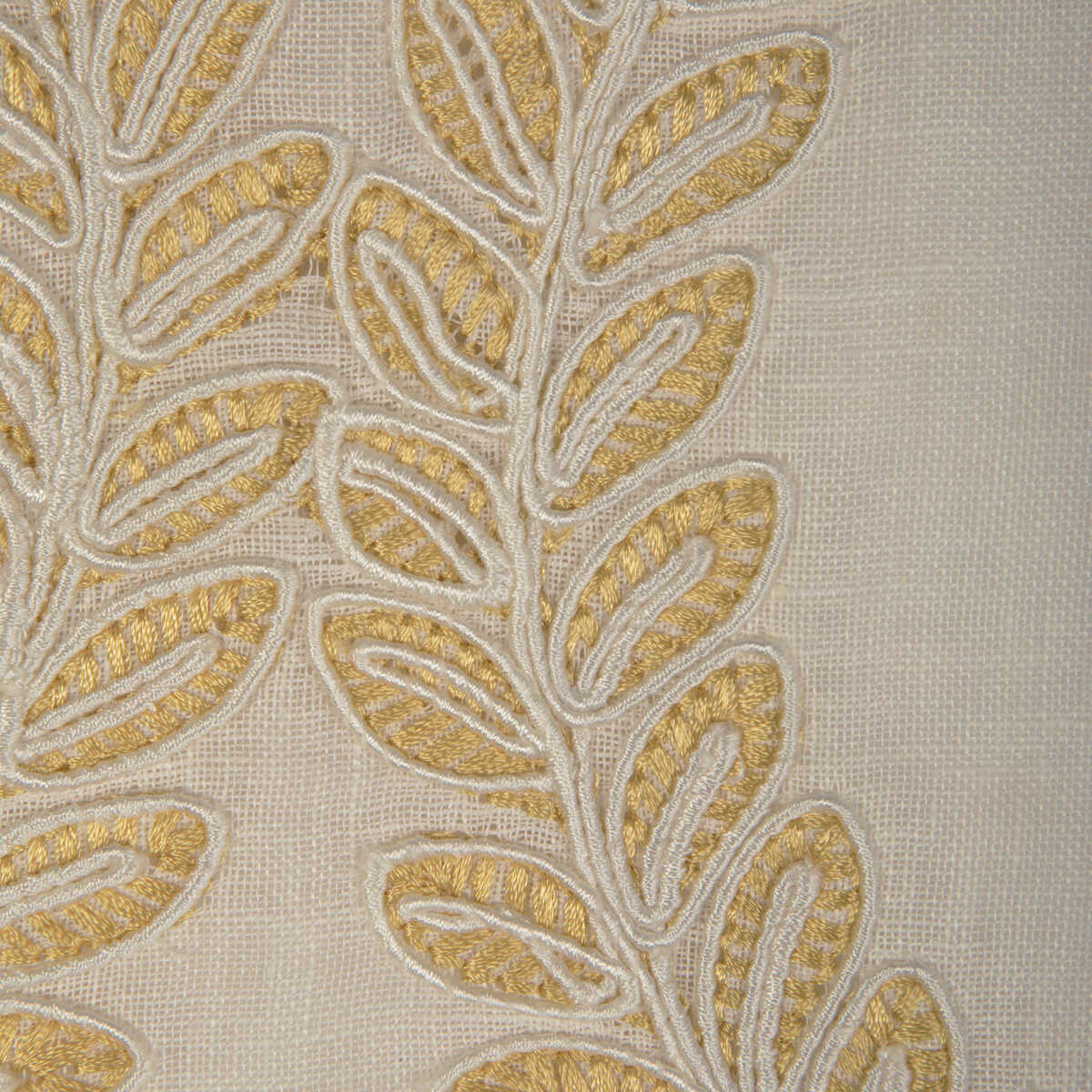 Camus Sheer - Yellow - BRUNSCHWIG & FILS Fabric