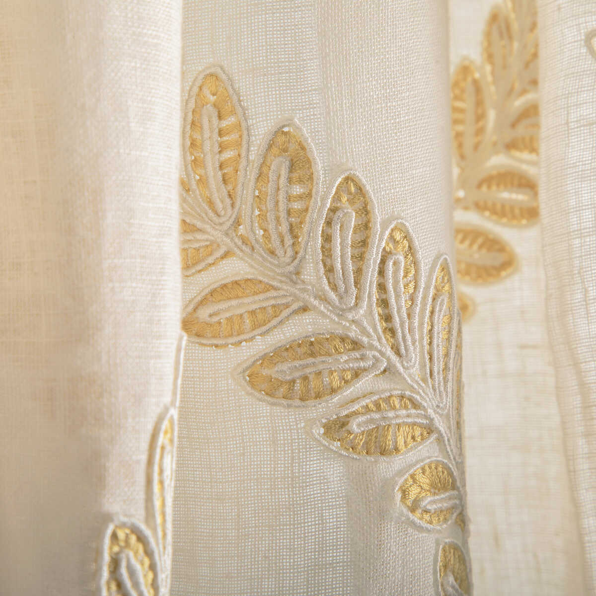 Camus Sheer - Yellow - BRUNSCHWIG & FILS Fabric
