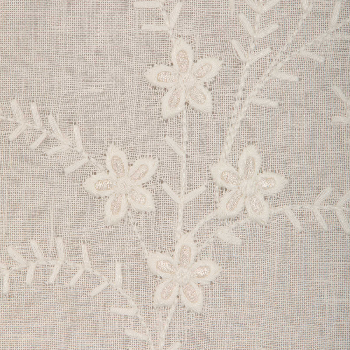 Gerbaud Sheer - Ivory - BRUNSCHWIG & FILS Fabric