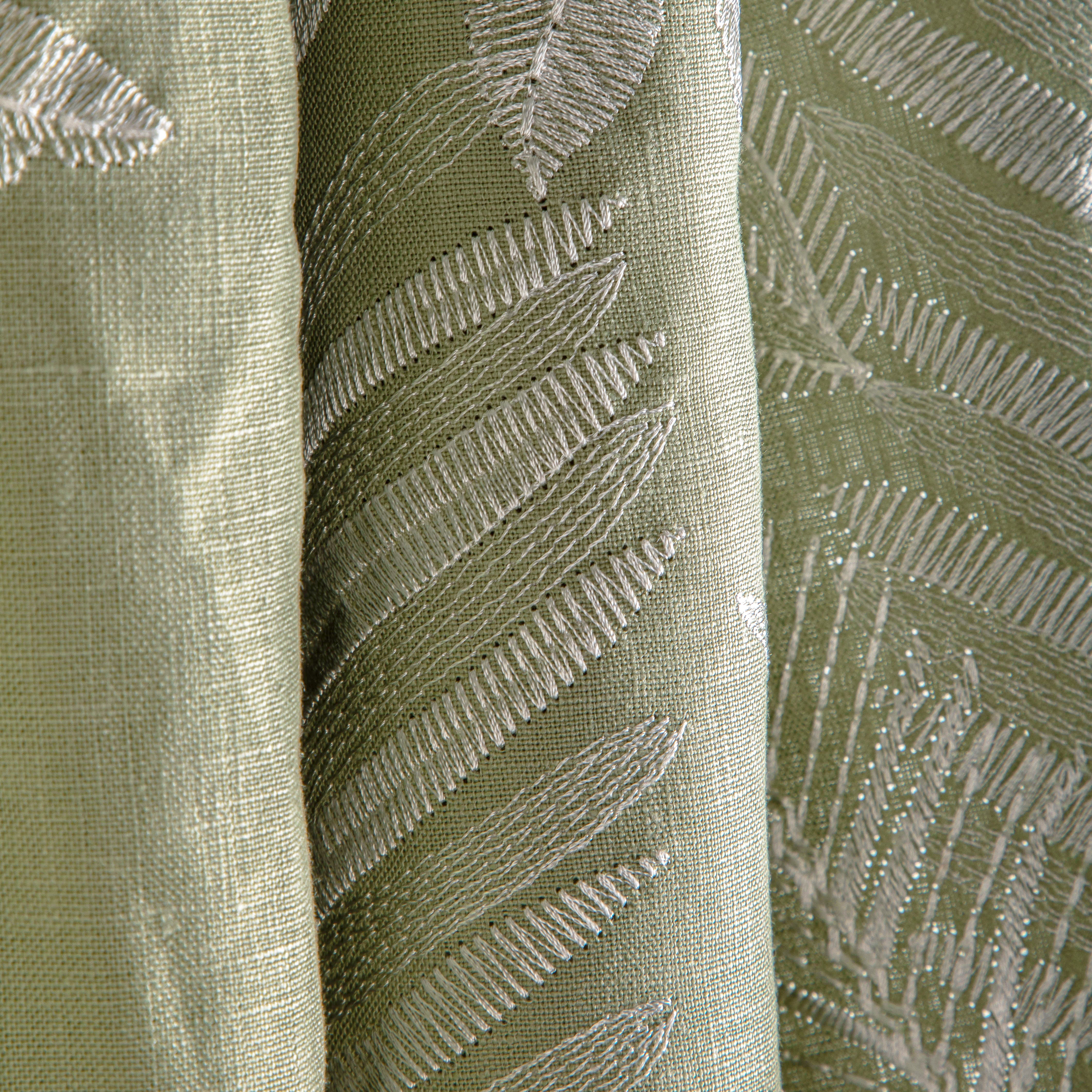 Manda Emb - Leaf - Brunschwig & Fils Fabric