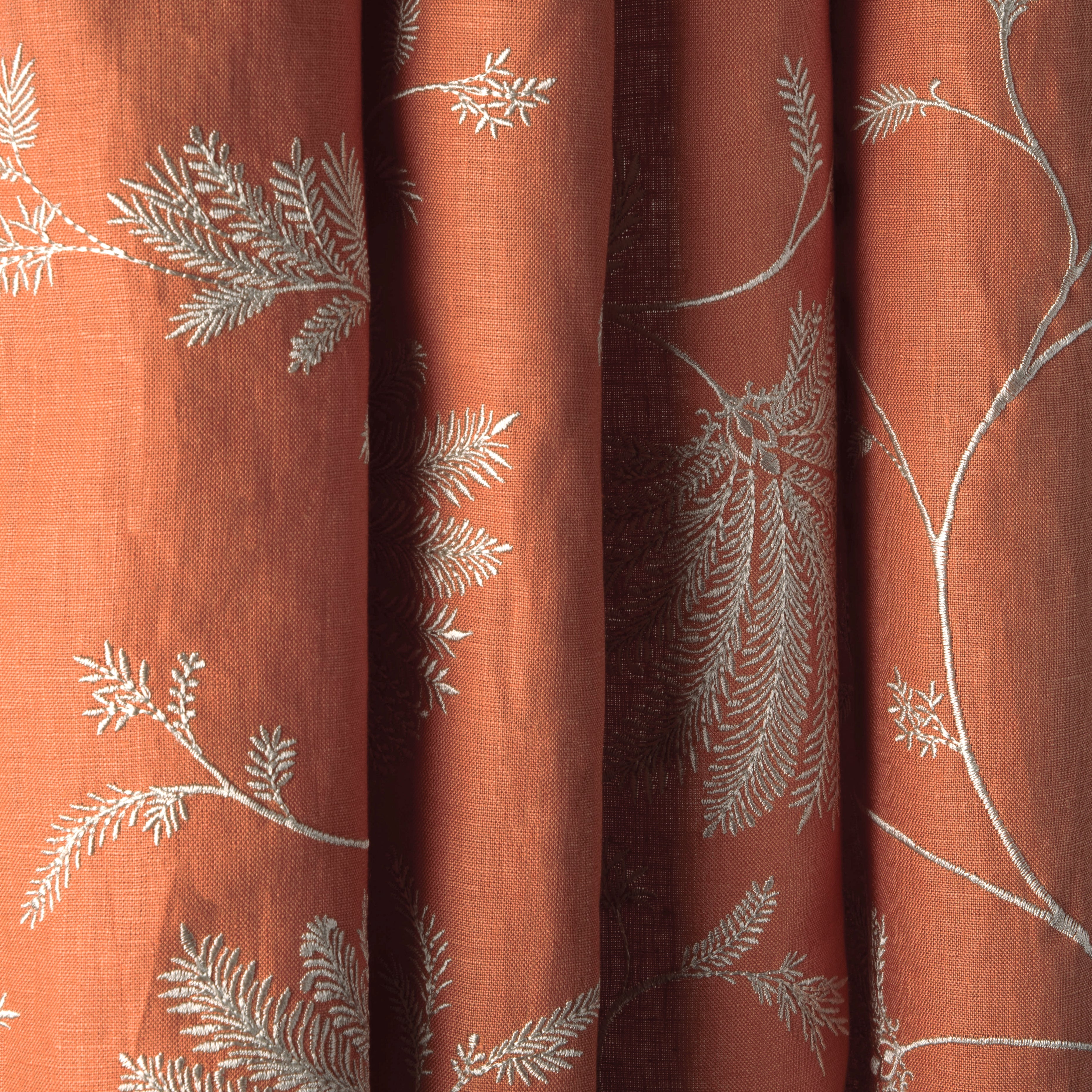 Maelle Emb - Terracotta - Brunschwig & Fils Fabric