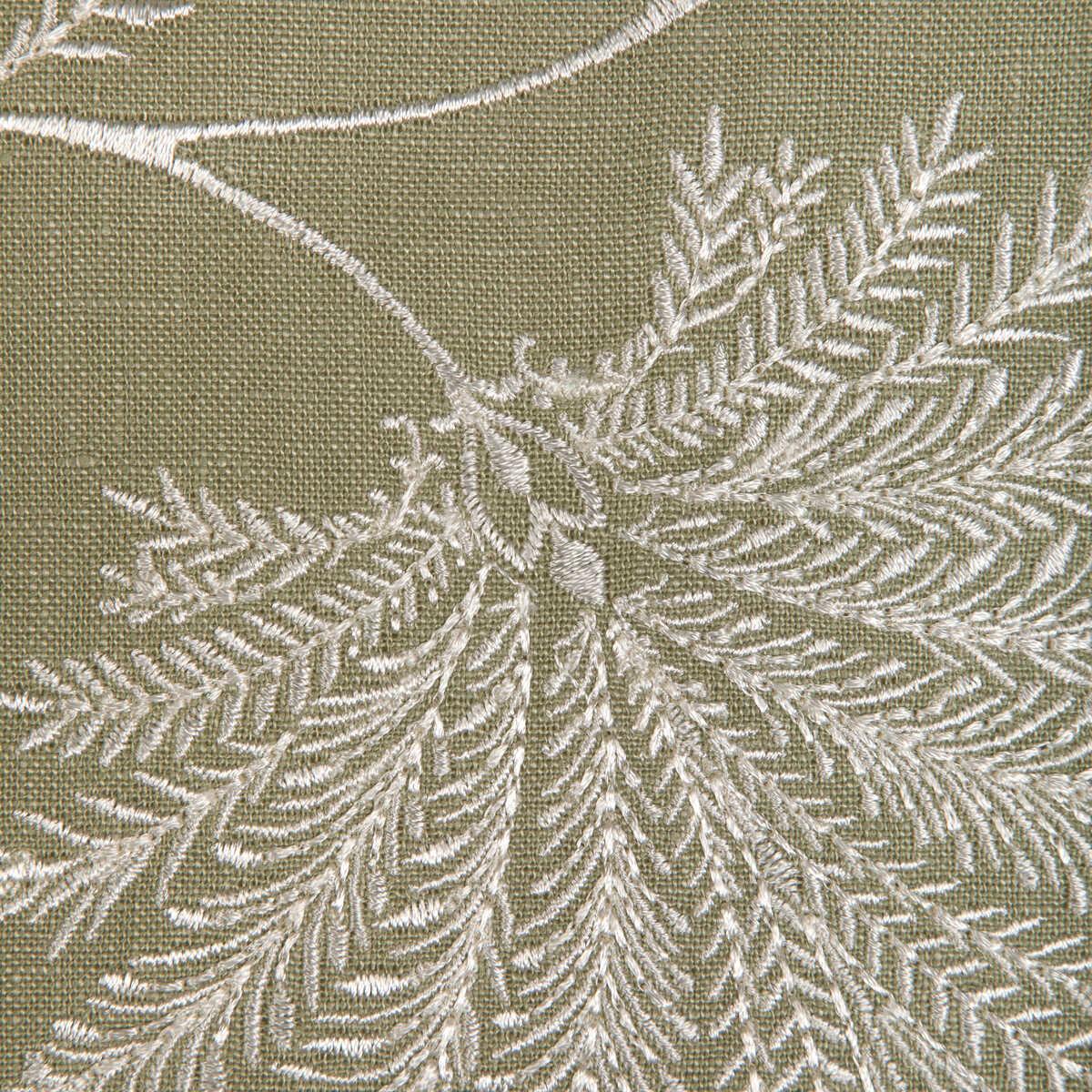 Maelle Emb - Celery - BRUNSCHWIG & FILS Fabric