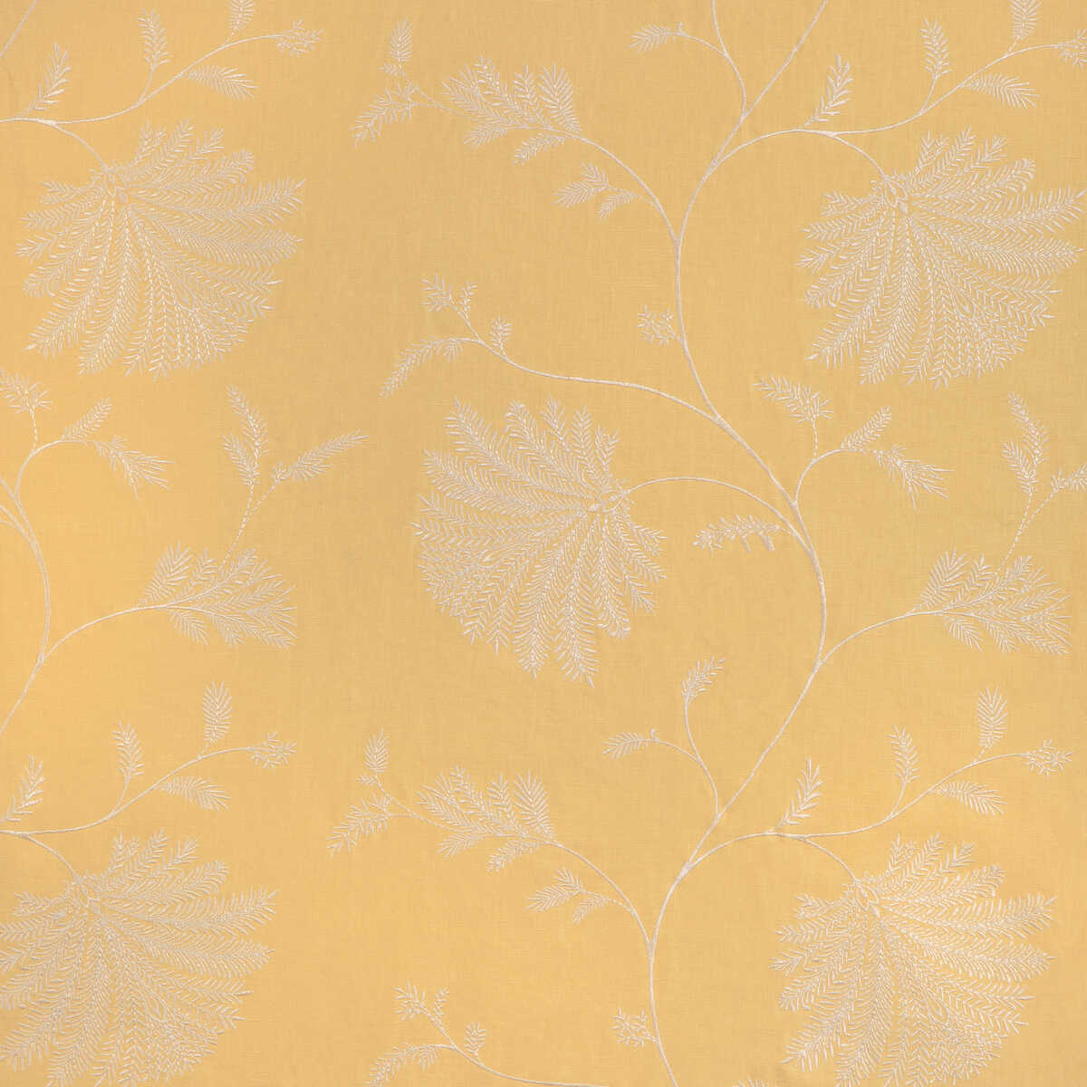 Maelle Emb - Canary - BRUNSCHWIG & FILS Fabric