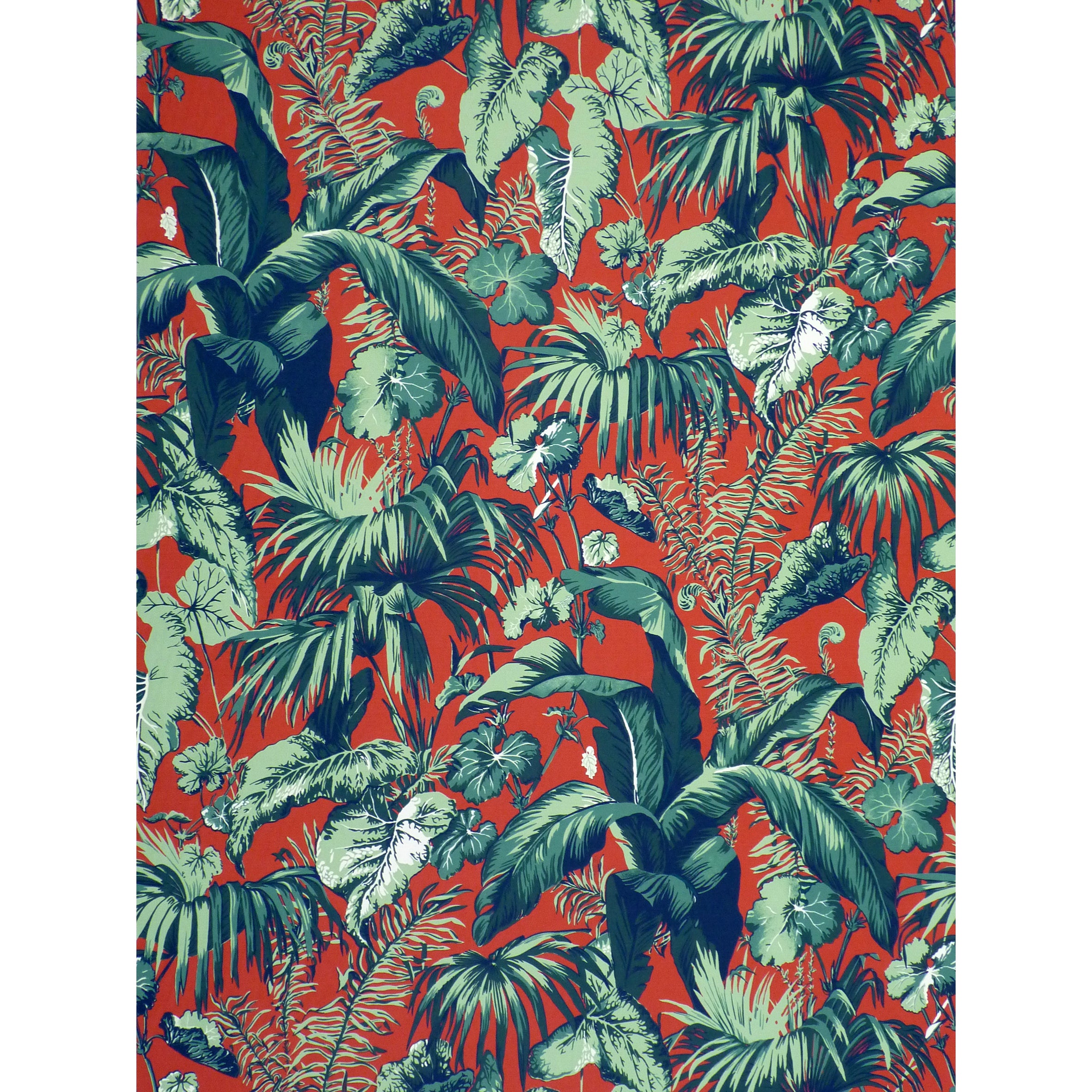 Feuillage Ii - Rouge - Brunschwig & Fils Fabric