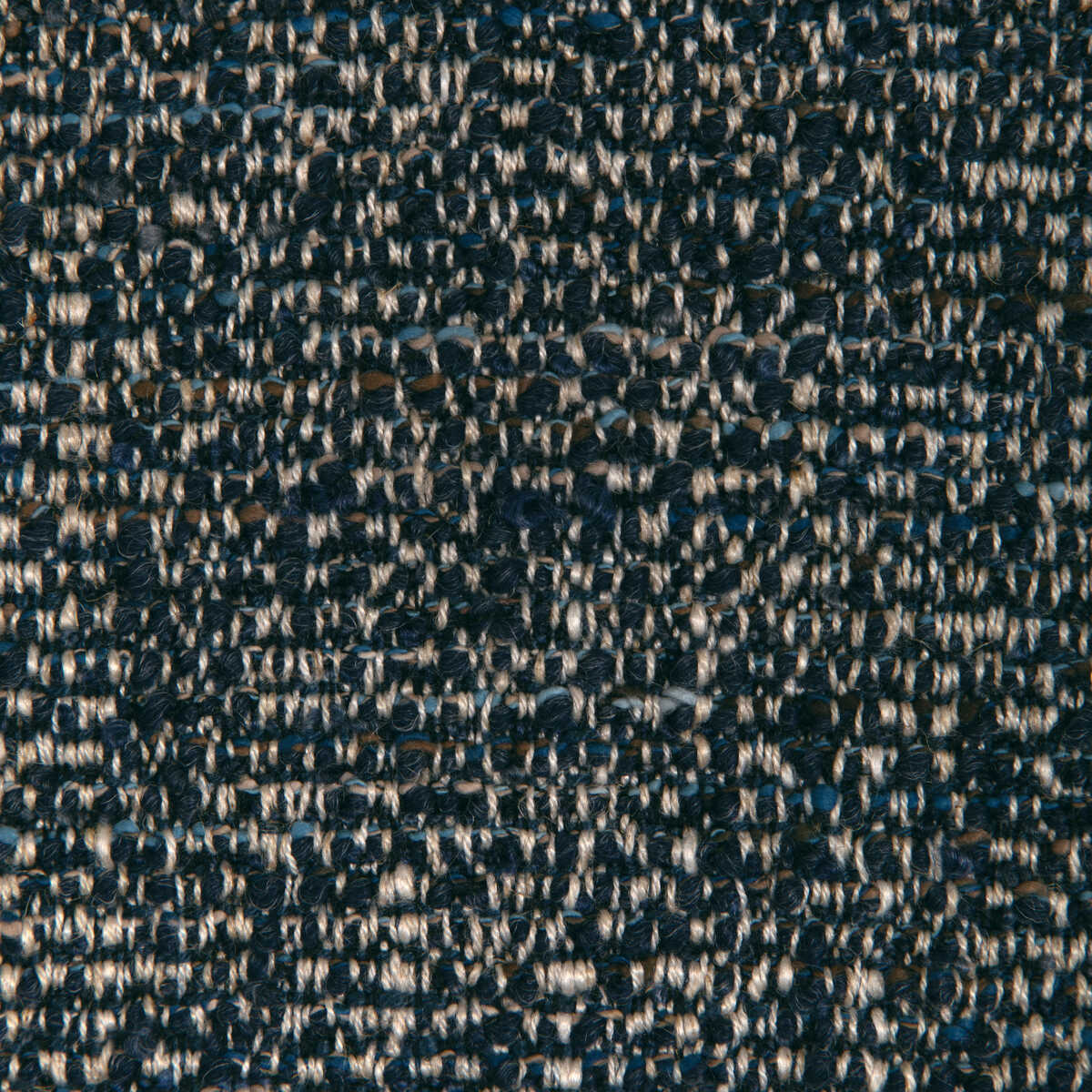 Mireille Texture - Navy - BRUNSCHWIG & FILS Tela