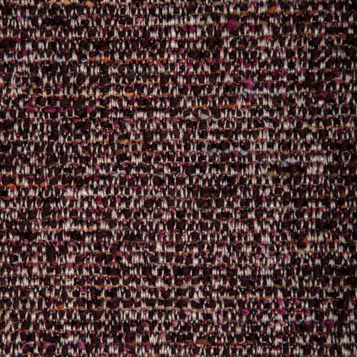 Mireille Texture - Aubergine - BRUNSCHWIG & FILS Tela