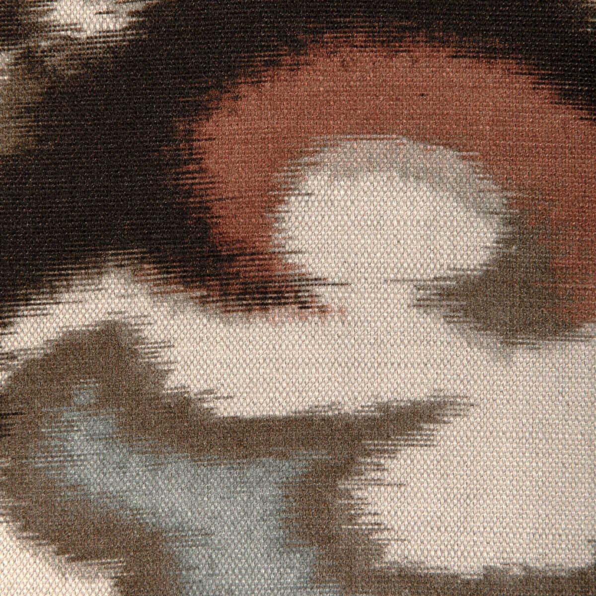 Stratus Print - Clay/Multi - BRUNSCHWIG & FILS Fabric