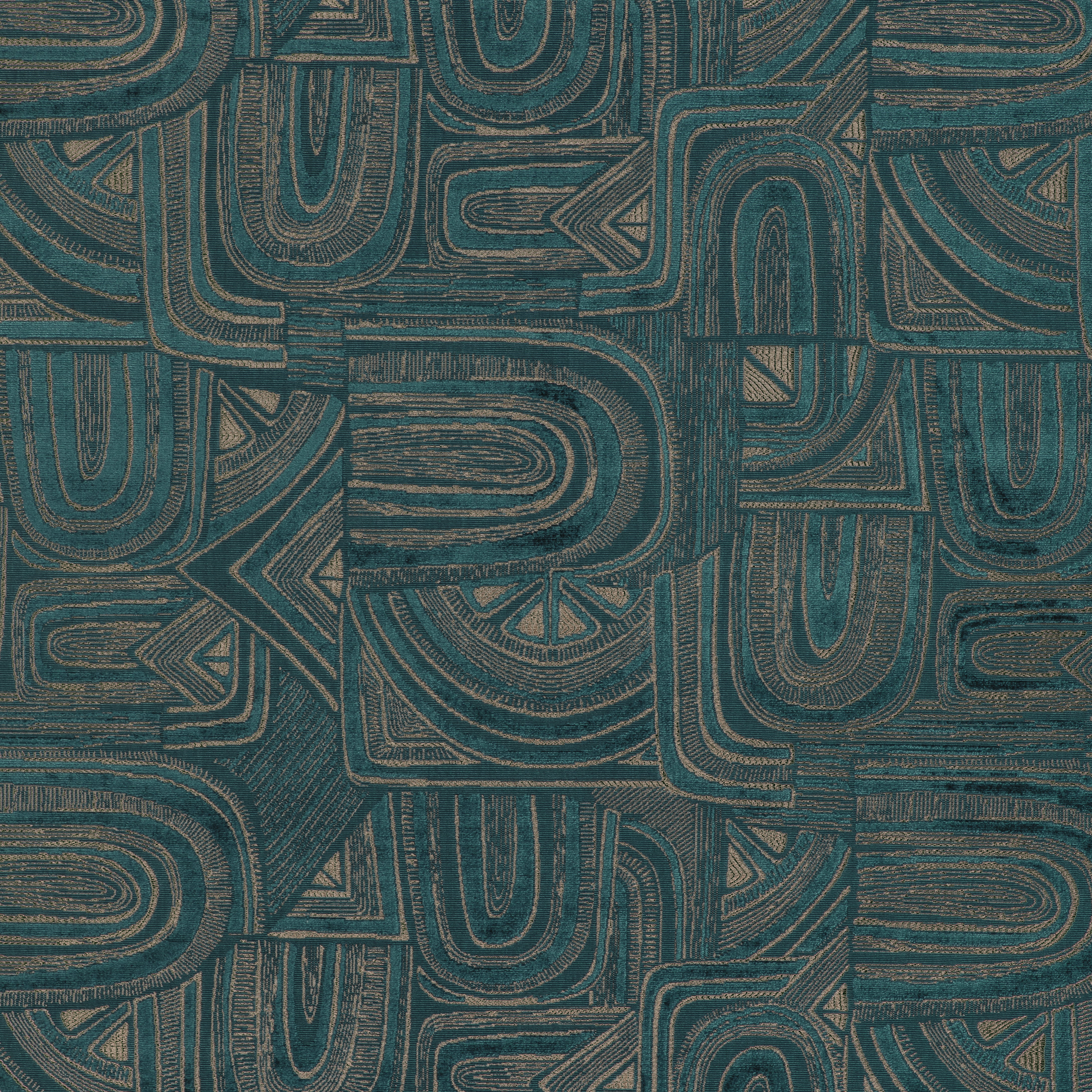 Timbre Velvet - Teal - Brunschwig & Fils Fabric
