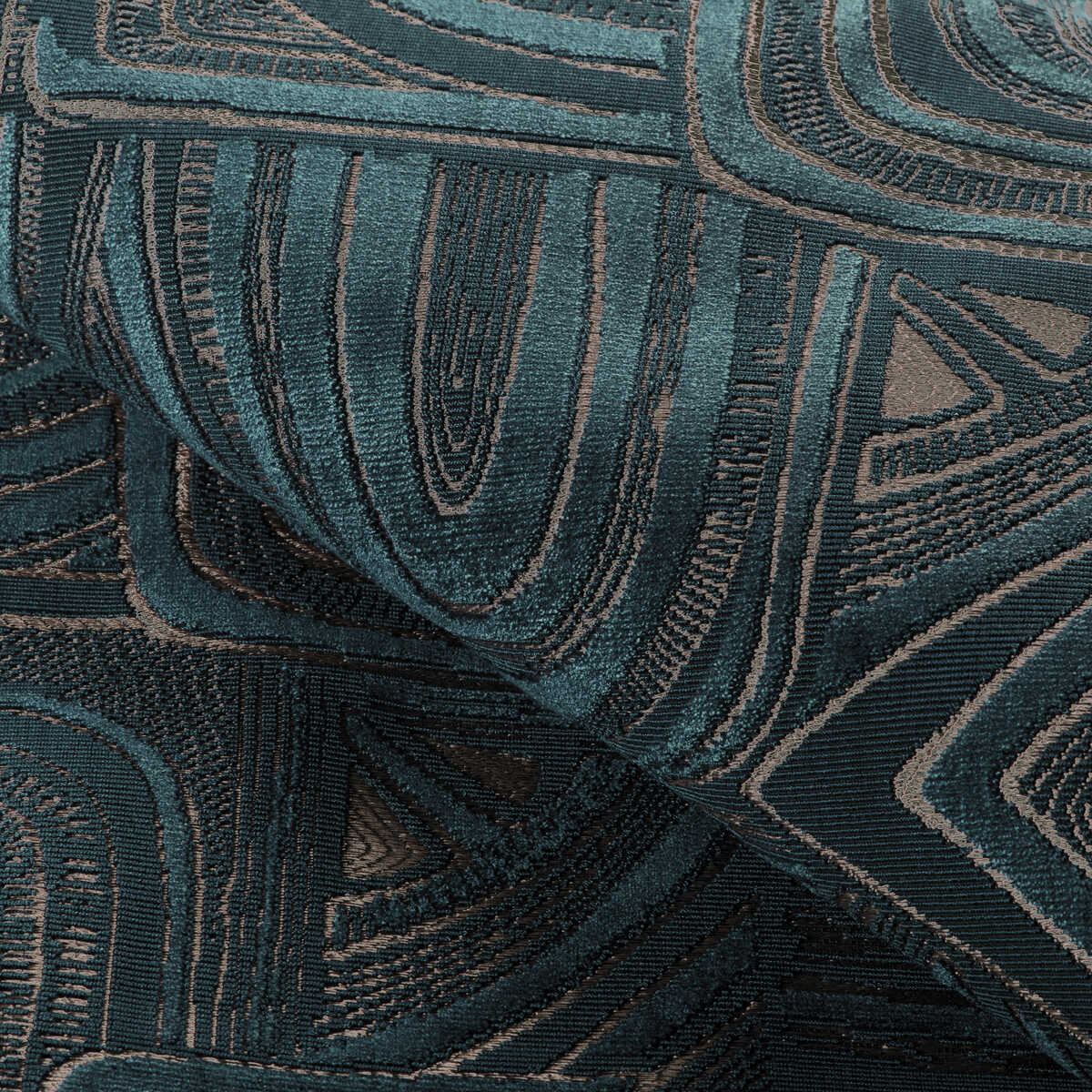 Timbre Velvet - Teal - BRUNSCHWIG & FILS Fabric