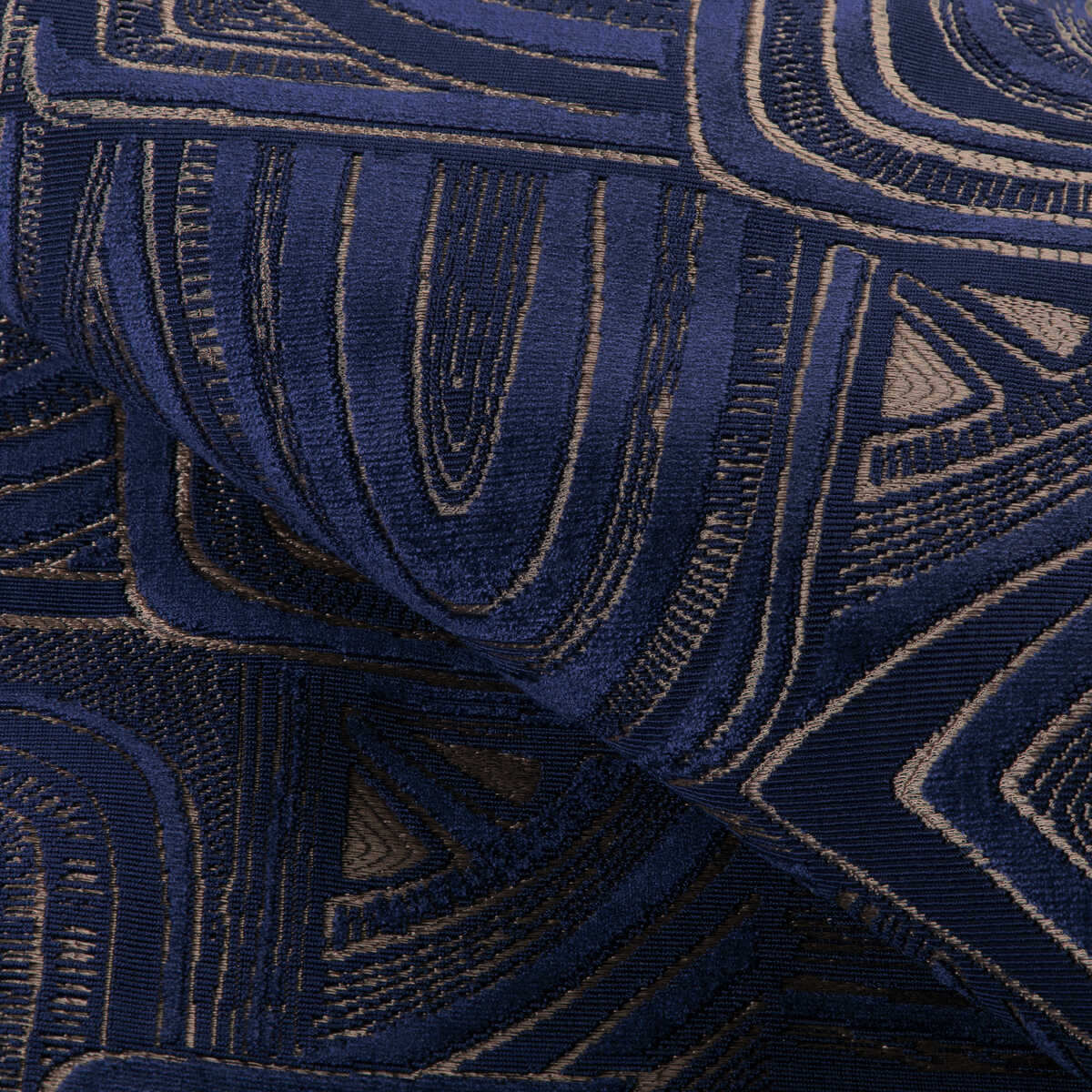Timbre Velvet - Lapis - BRUNSCHWIG & FILS Fabric