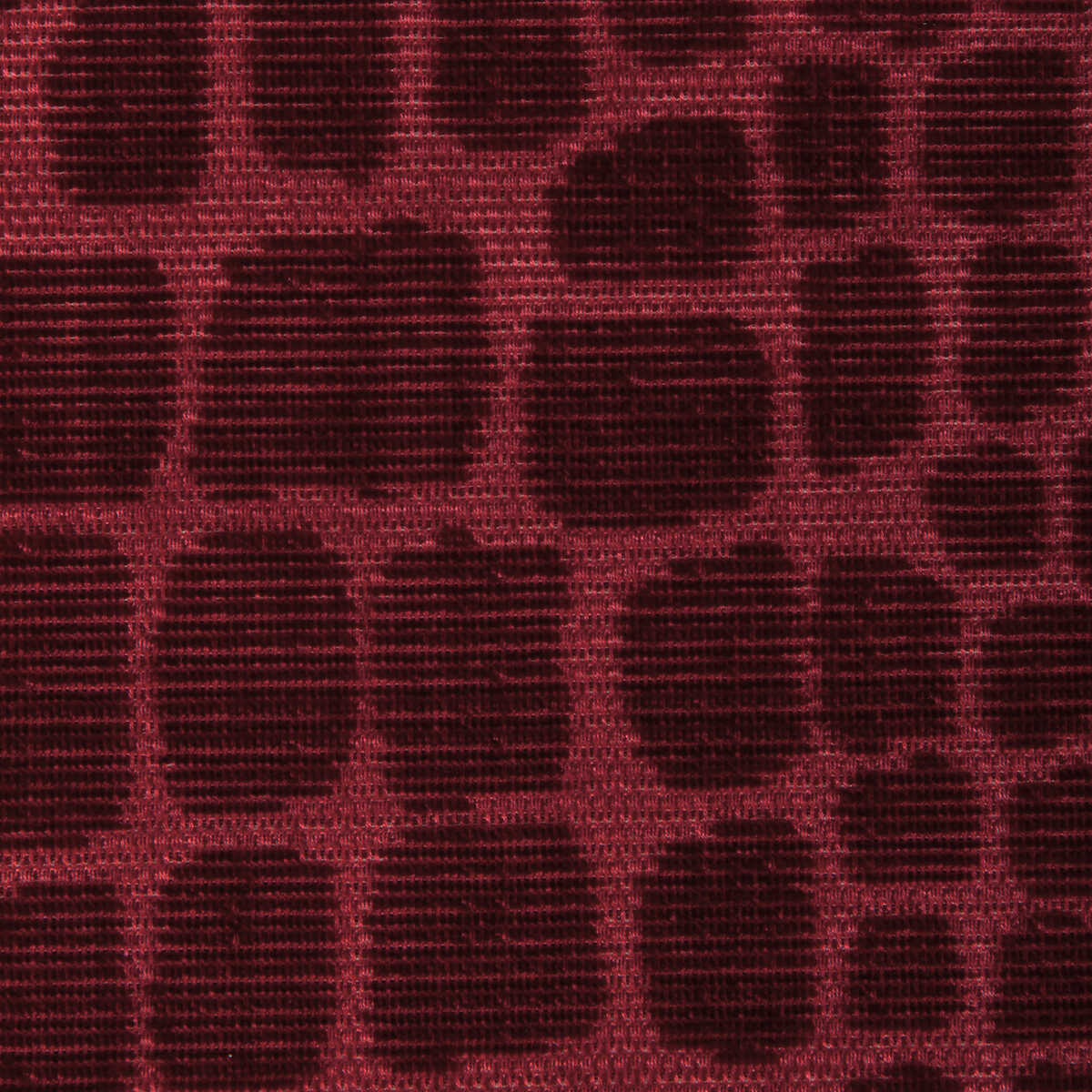 Croc Velvet - Garnet - BRUNSCHWIG & FILS Fabric