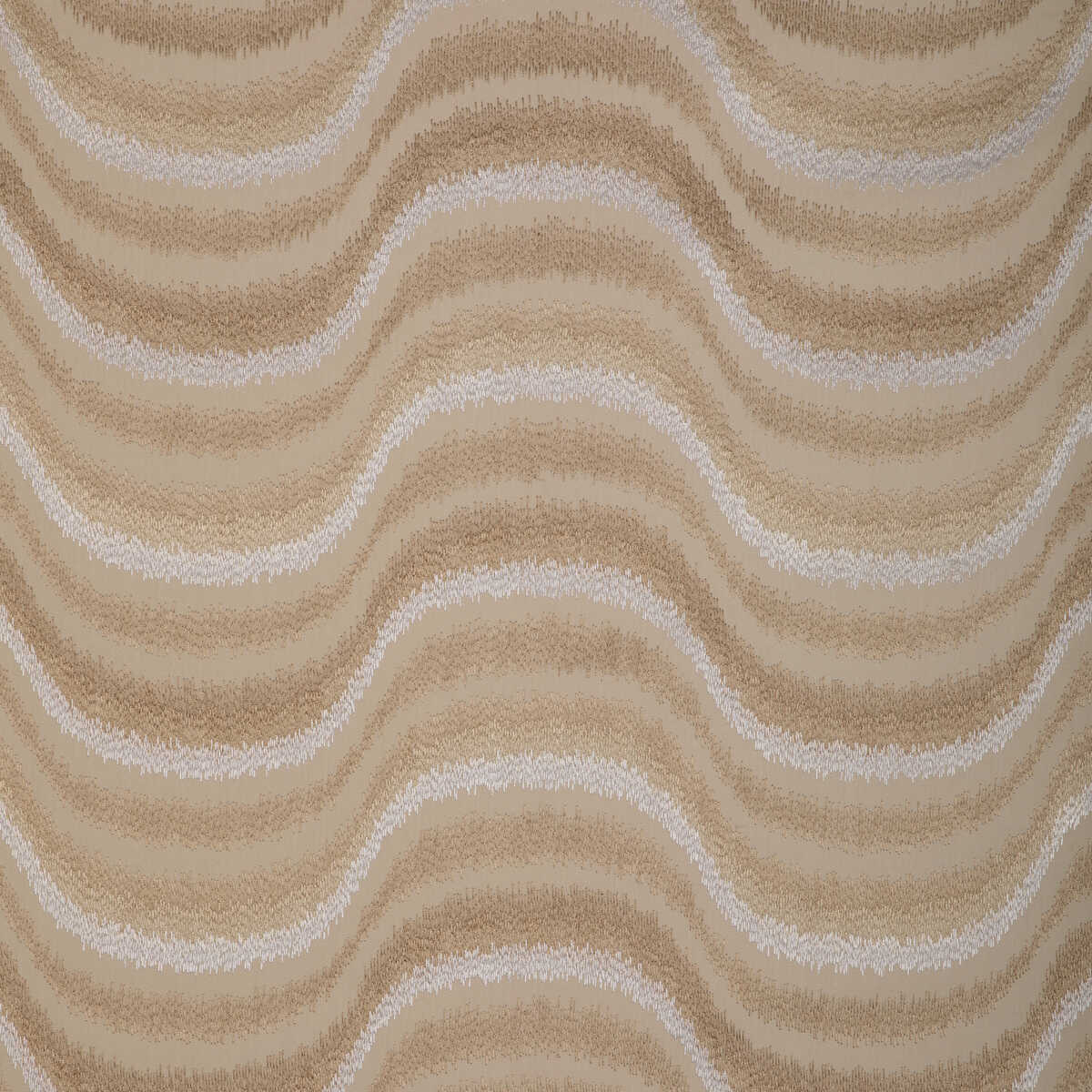 Du Son Emb - Beige - BRUNSCHWIG & FILS Fabric
