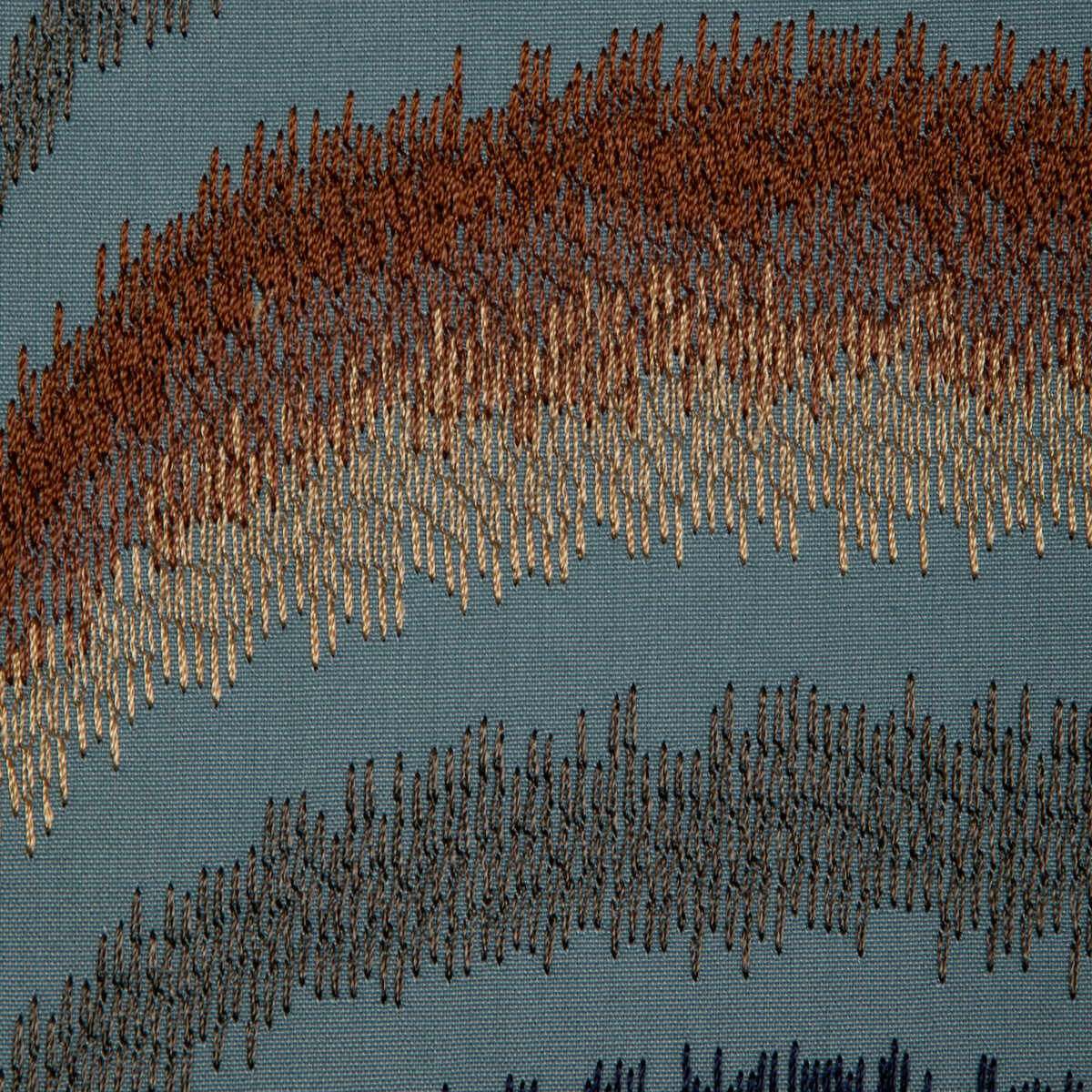 Du Son Emb - Topaz - BRUNSCHWIG & FILS Fabric
