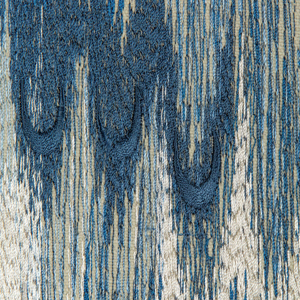 Duval Emb - Sky/Lapis - BRUNSCHWIG & FILS Fabric