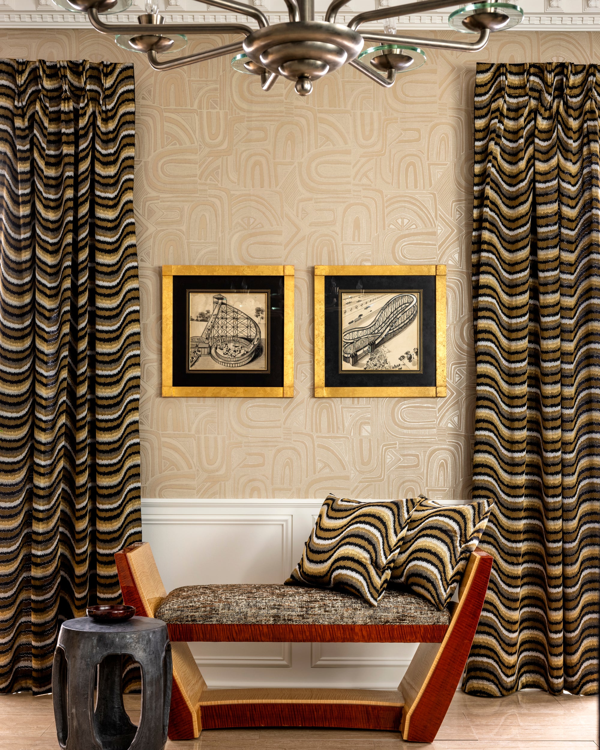 Pierre Texture - Ebony - Brunschwig & Fils Fabric