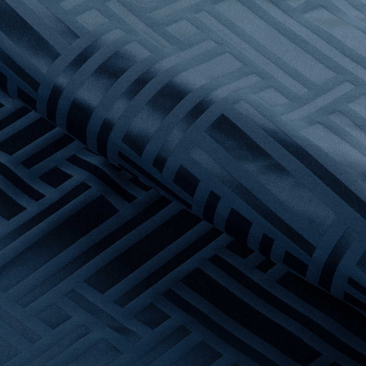 Martel Weave - Navy - BRUNSCHWIG & FILS Tela