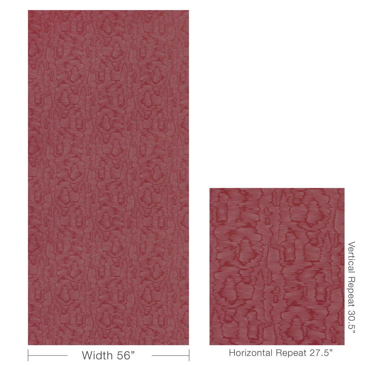 Lyon Weave - Berry - BRUNSCHWIG & FILS Tela