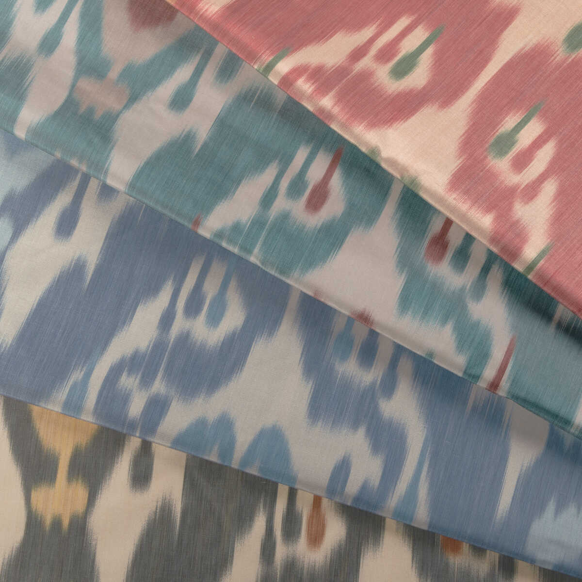 Bukara Warp Print - Lake - BRUNSCHWIG & FILS Tela