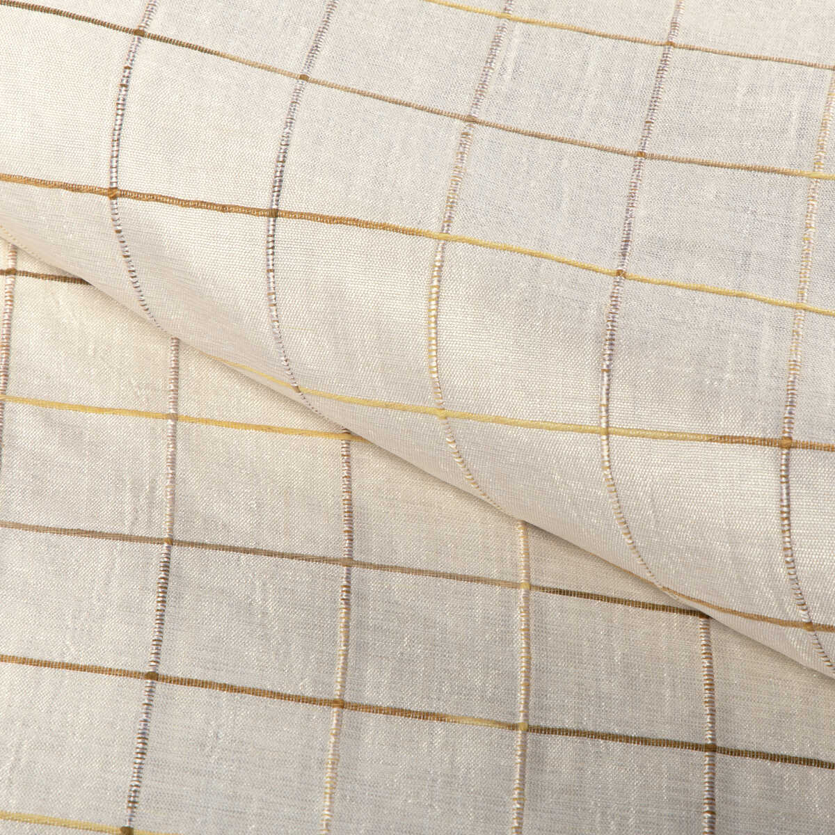 Moulin Check - Stone - BRUNSCHWIG & FILS Fabric