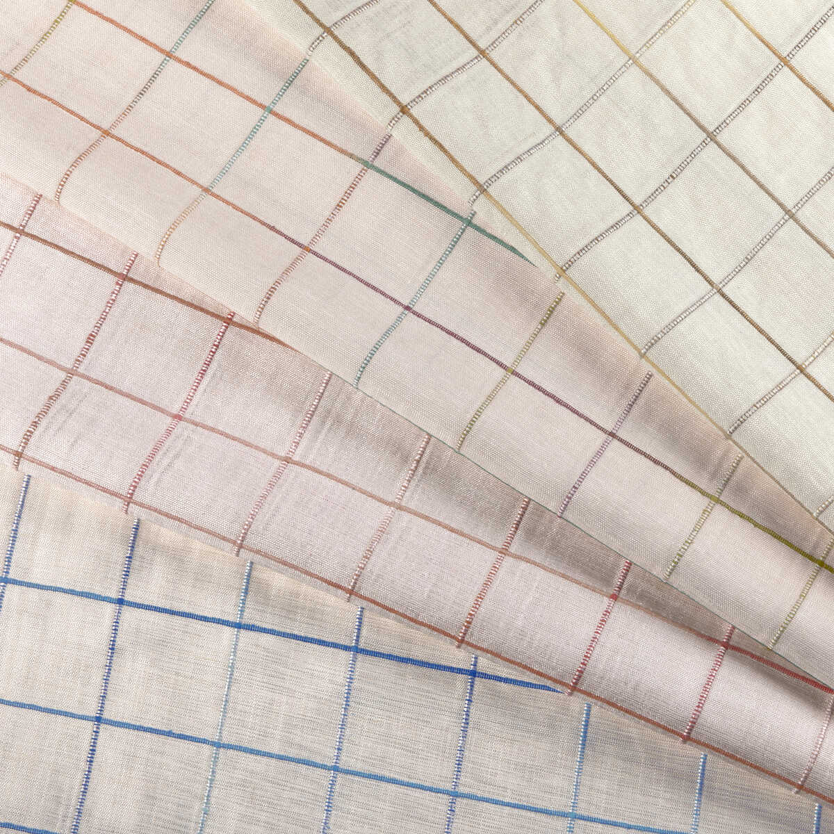 Moulin Check - Blue - BRUNSCHWIG & FILS Fabric