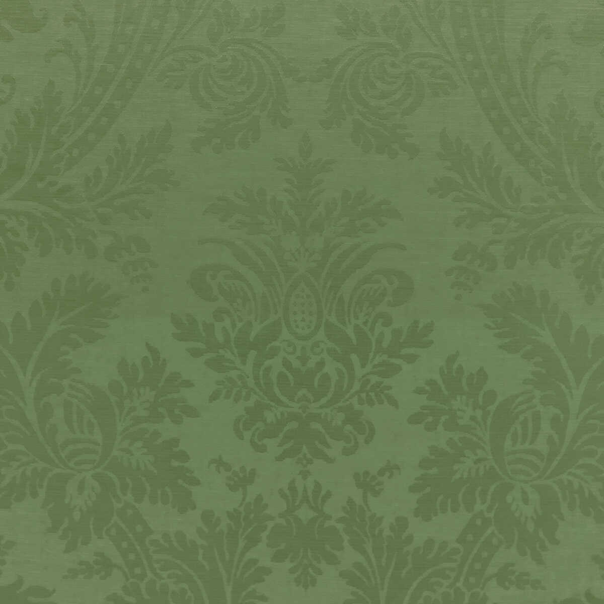 Arnaud Damask - Leaf - BRUNSCHWIG & FILS Fabric