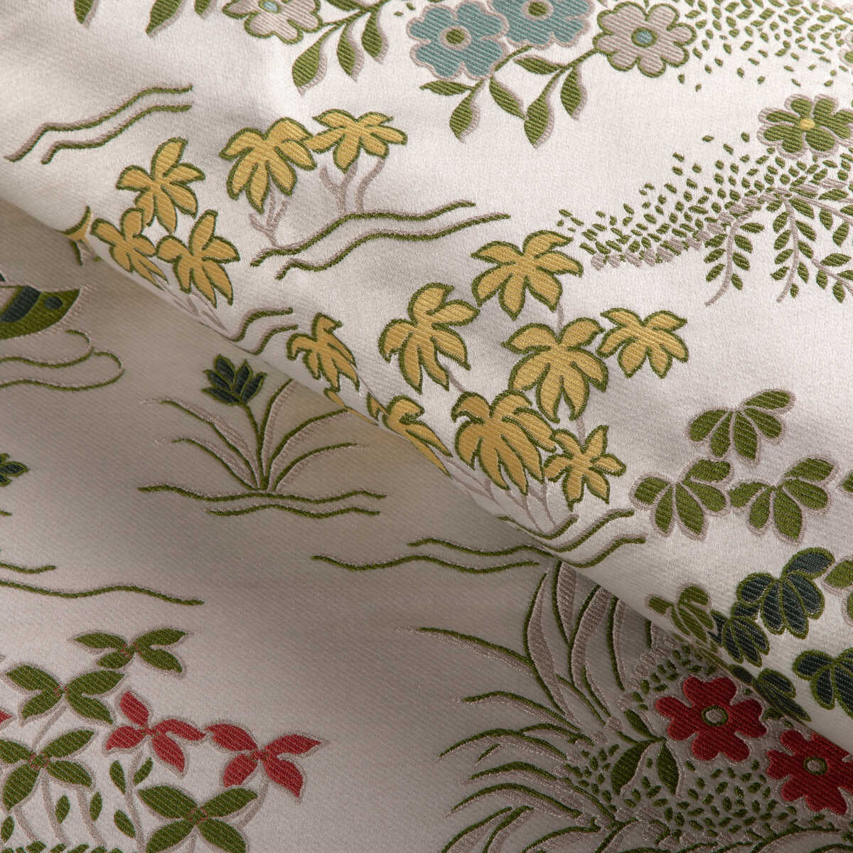 Vienne Lampas - Spring - BRUNSCHWIG & FILS Fabric