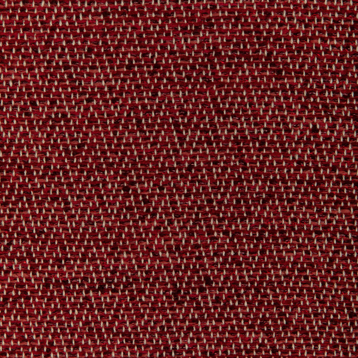 Beauvoir Texture - Red - BRUNSCHWIG & FILS Fabric