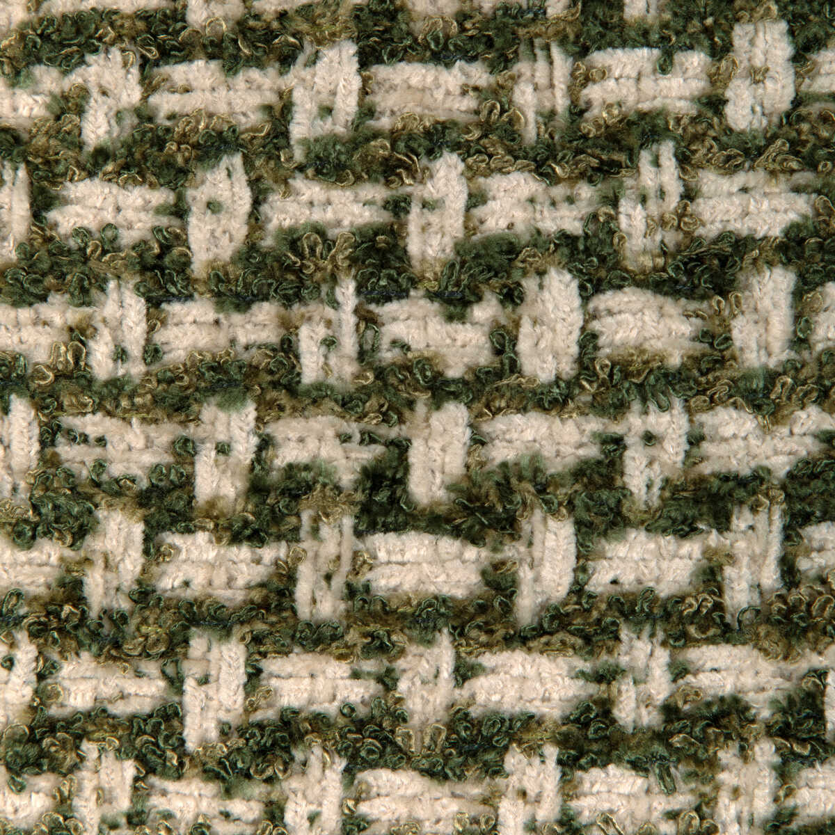 Nivolet Texture - Green - BRUNSCHWIG & FILS Tela