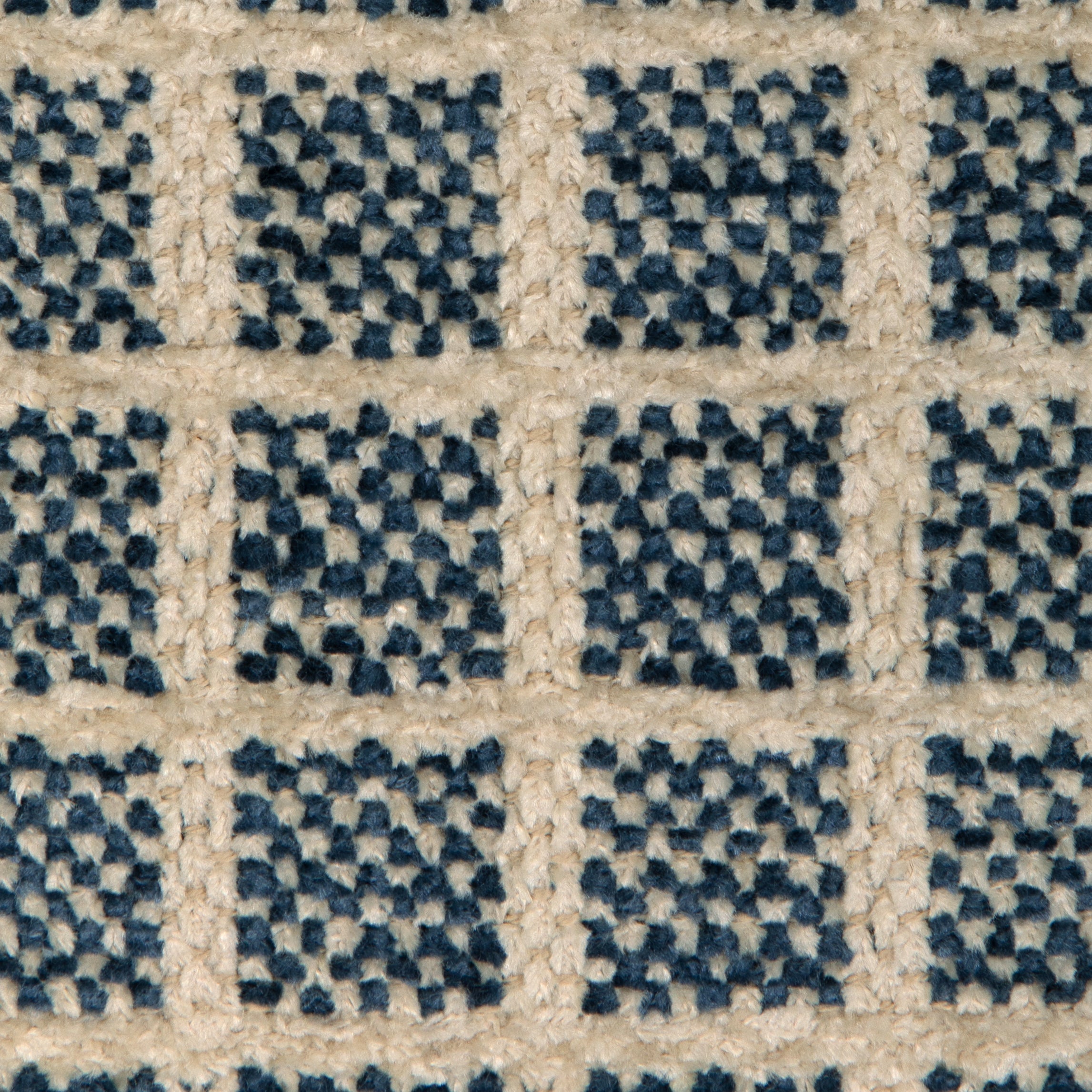 Chiron Texture - Blue - Brunschwig & Fils Fabric