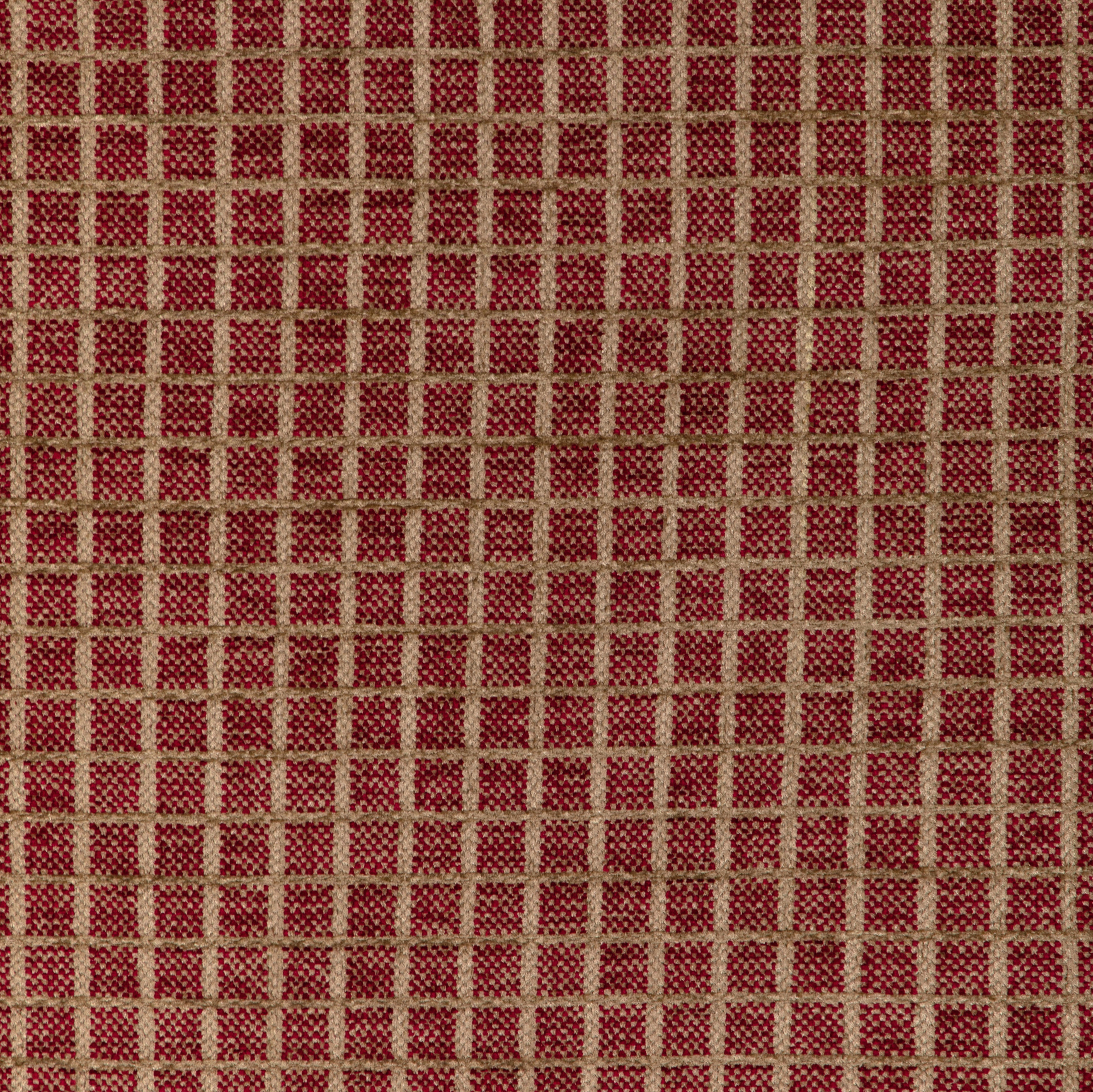 Chiron Texture - Red - Brunschwig & Fils Fabric