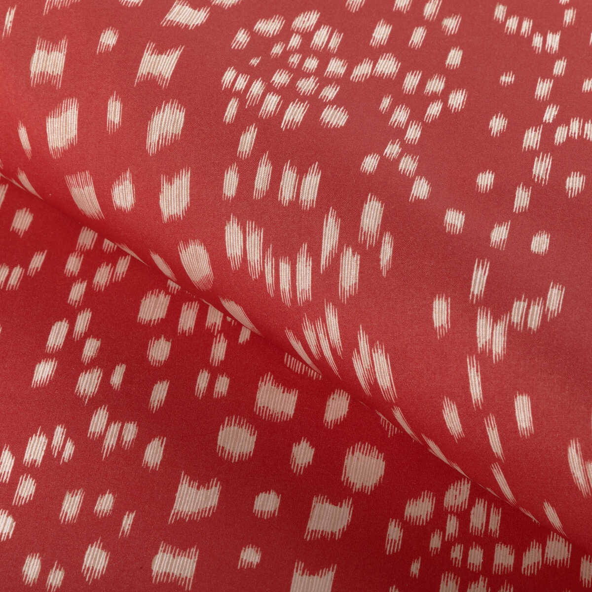 Les Touches Reverse - Red - BRUNSCHWIG & FILS Fabric