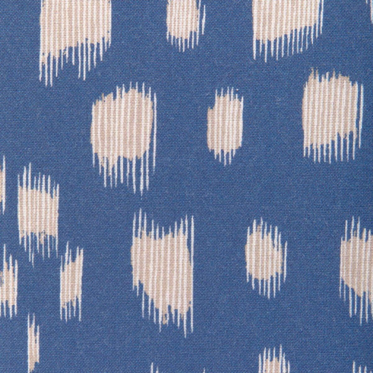 Les Touches Reverse - Blue - BRUNSCHWIG & FILS Fabric