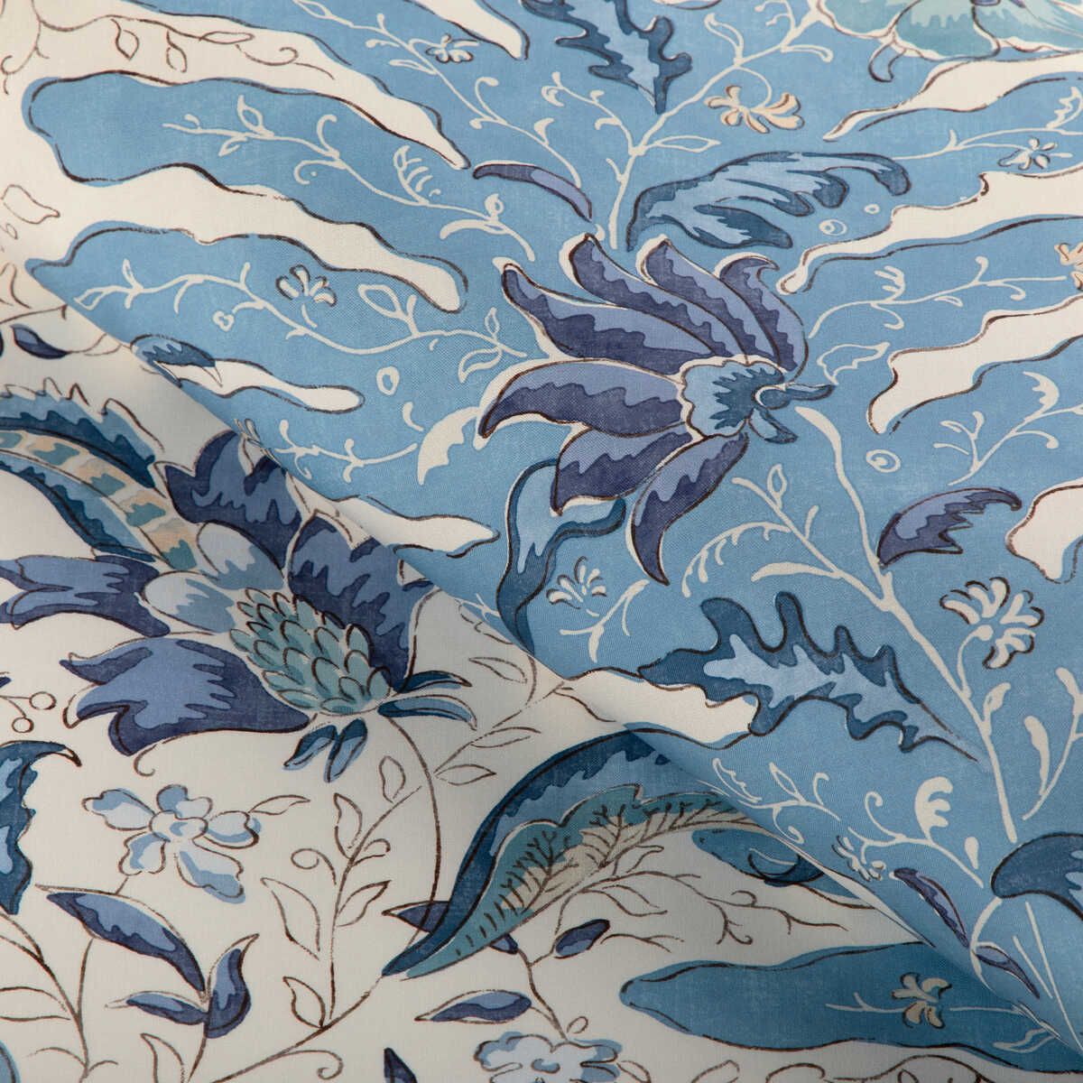 Riviere Print - Sky - BRUNSCHWIG & FILS Fabric