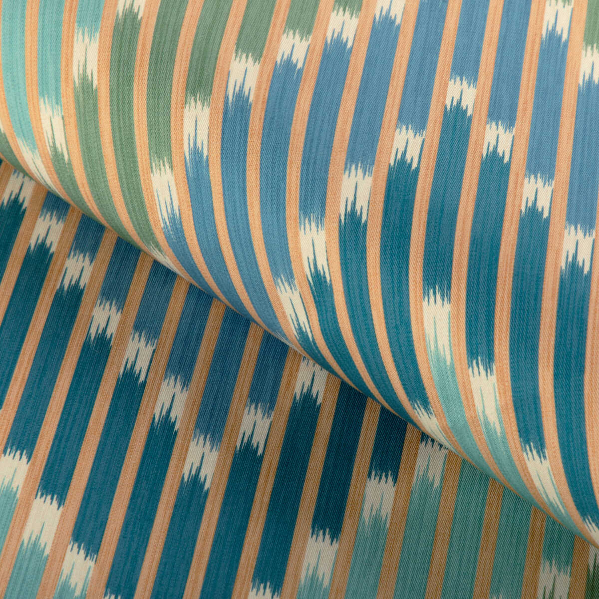Cascade Print - Teal/Green - BRUNSCHWIG & FILS Fabric