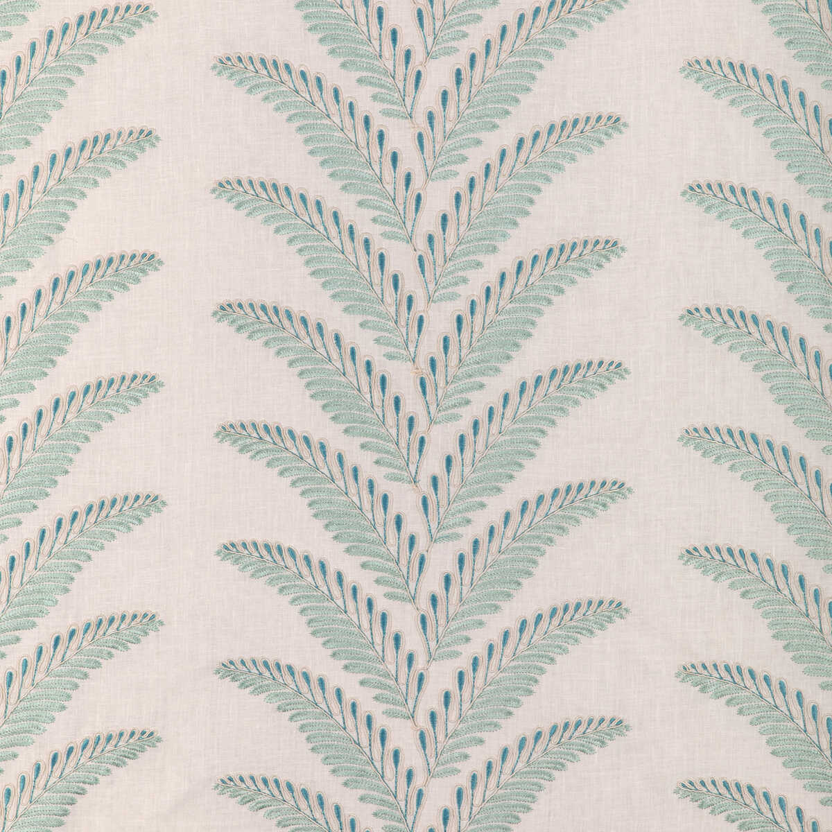 Fougere Emb - Aqua