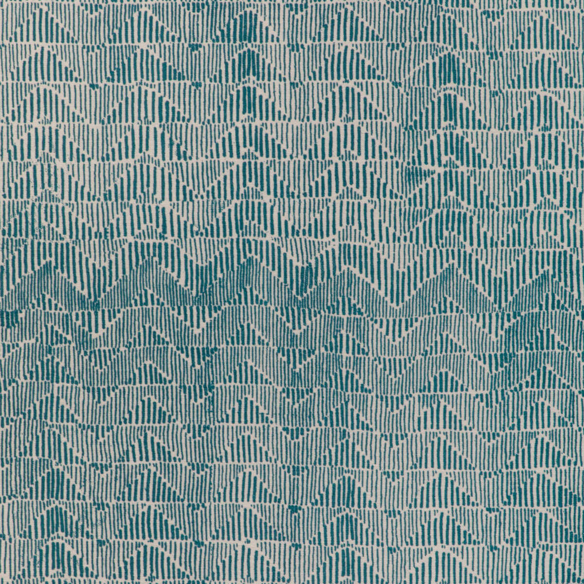 Les Cigales Print - Teal - BRUNSCHWIG & FILS Tela