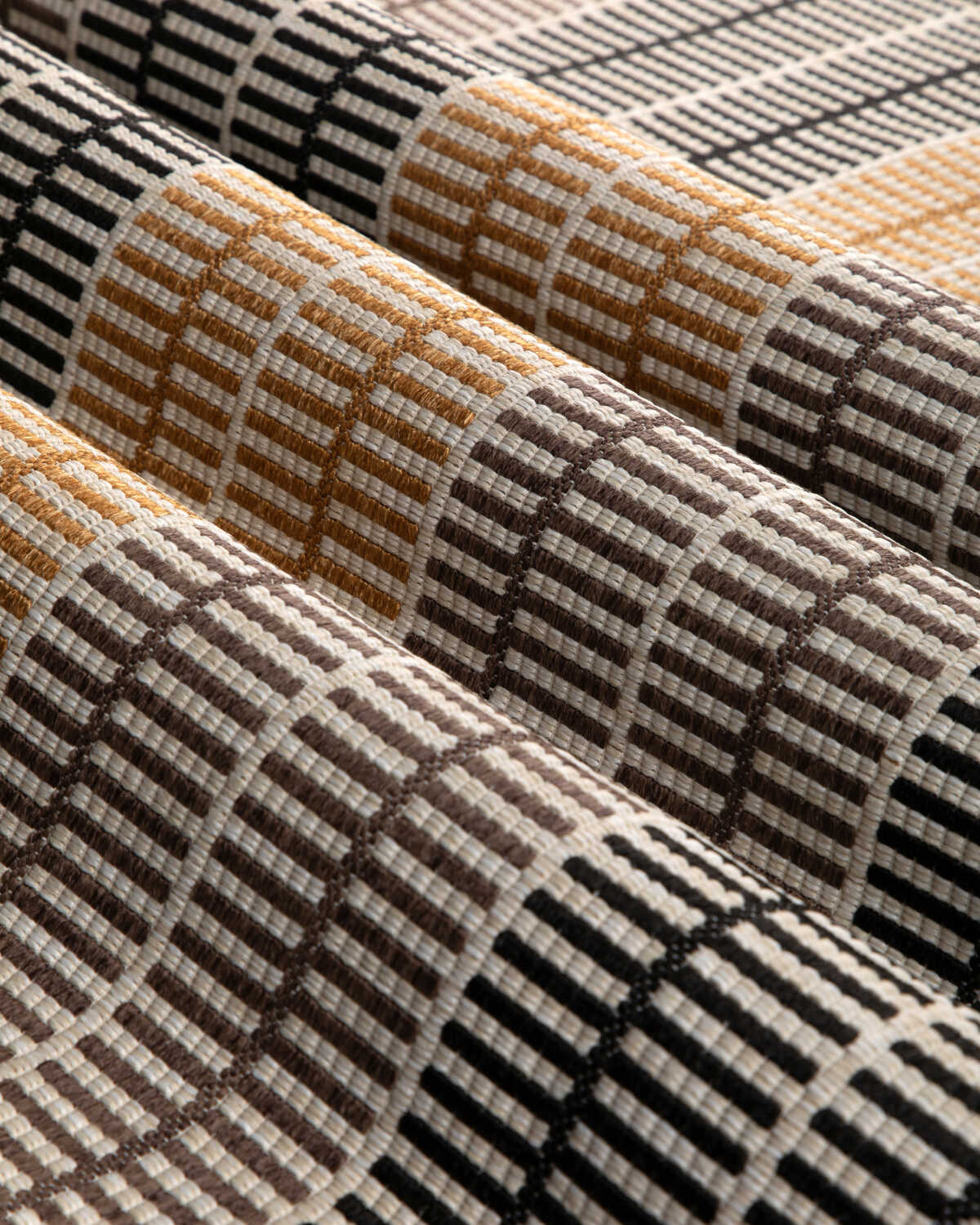 Les Oliviers Weave - Onyx - BRUNSCHWIG & FILS Fabric