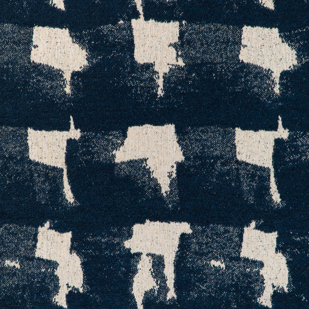 Les Falaises Weave - Indigo - BRUNSCHWIG & FILS Fabric