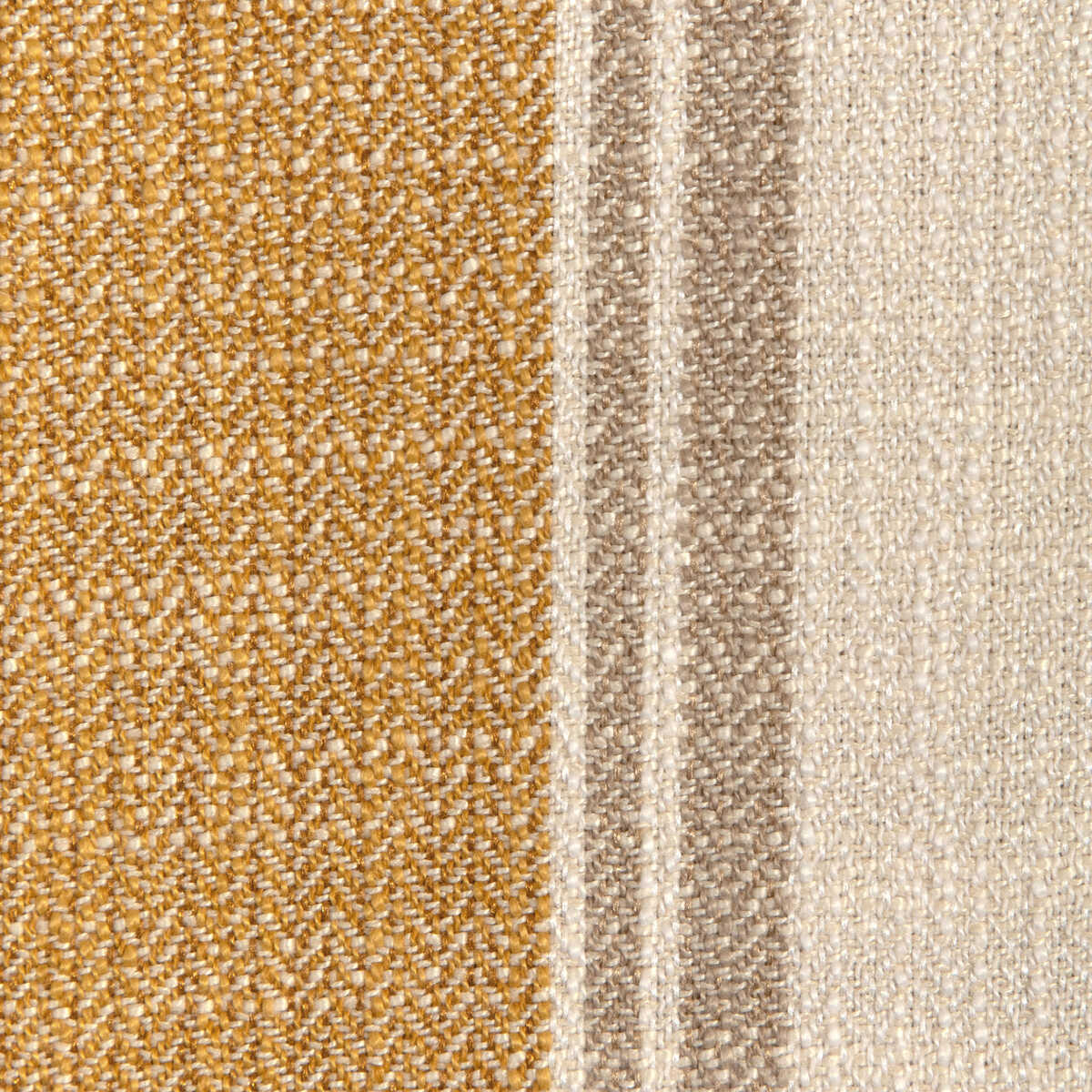 La Riviera Stripe - Ochre - BRUNSCHWIG & FILS Fabric