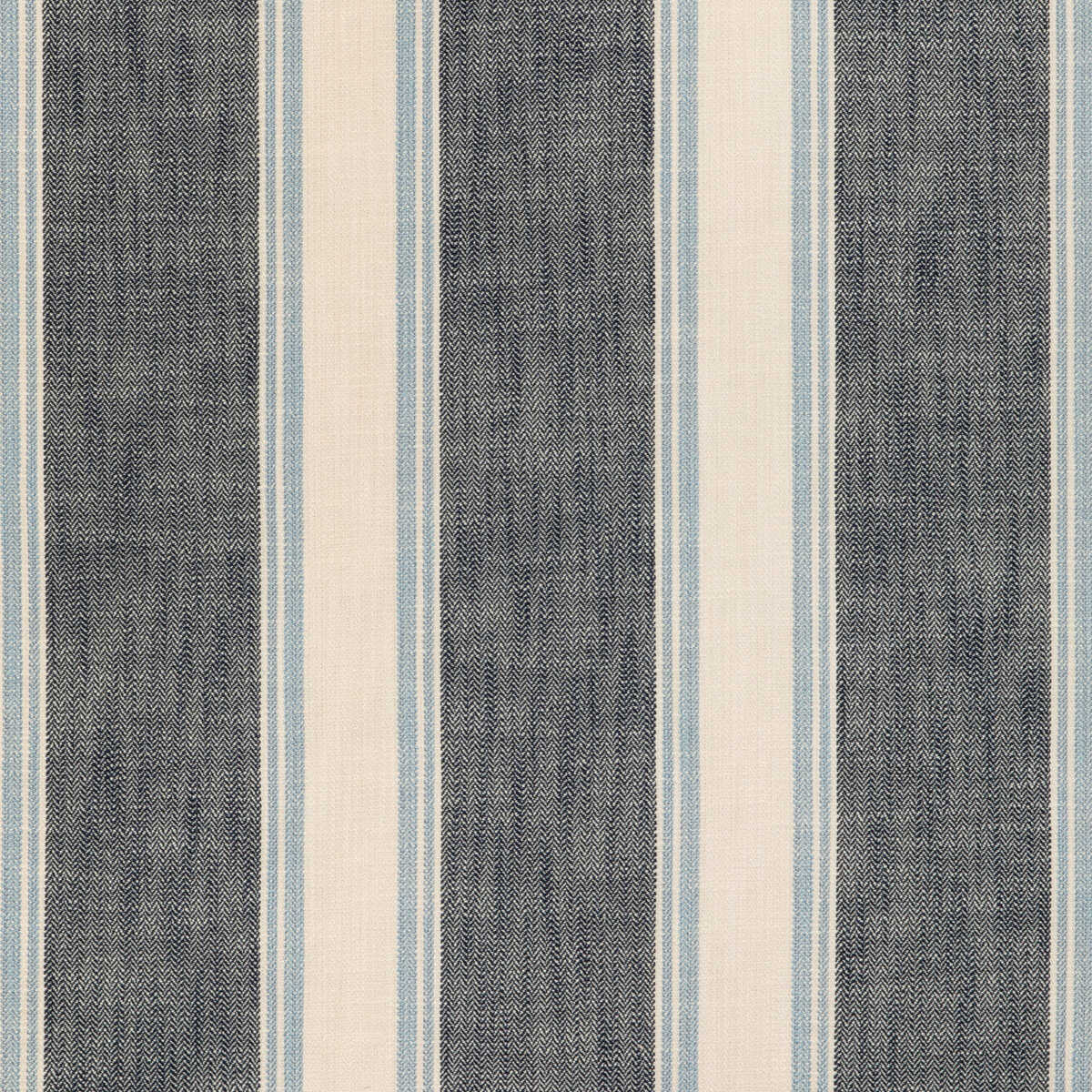 La Riviera Stripe - Blue - BRUNSCHWIG & FILS Fabric