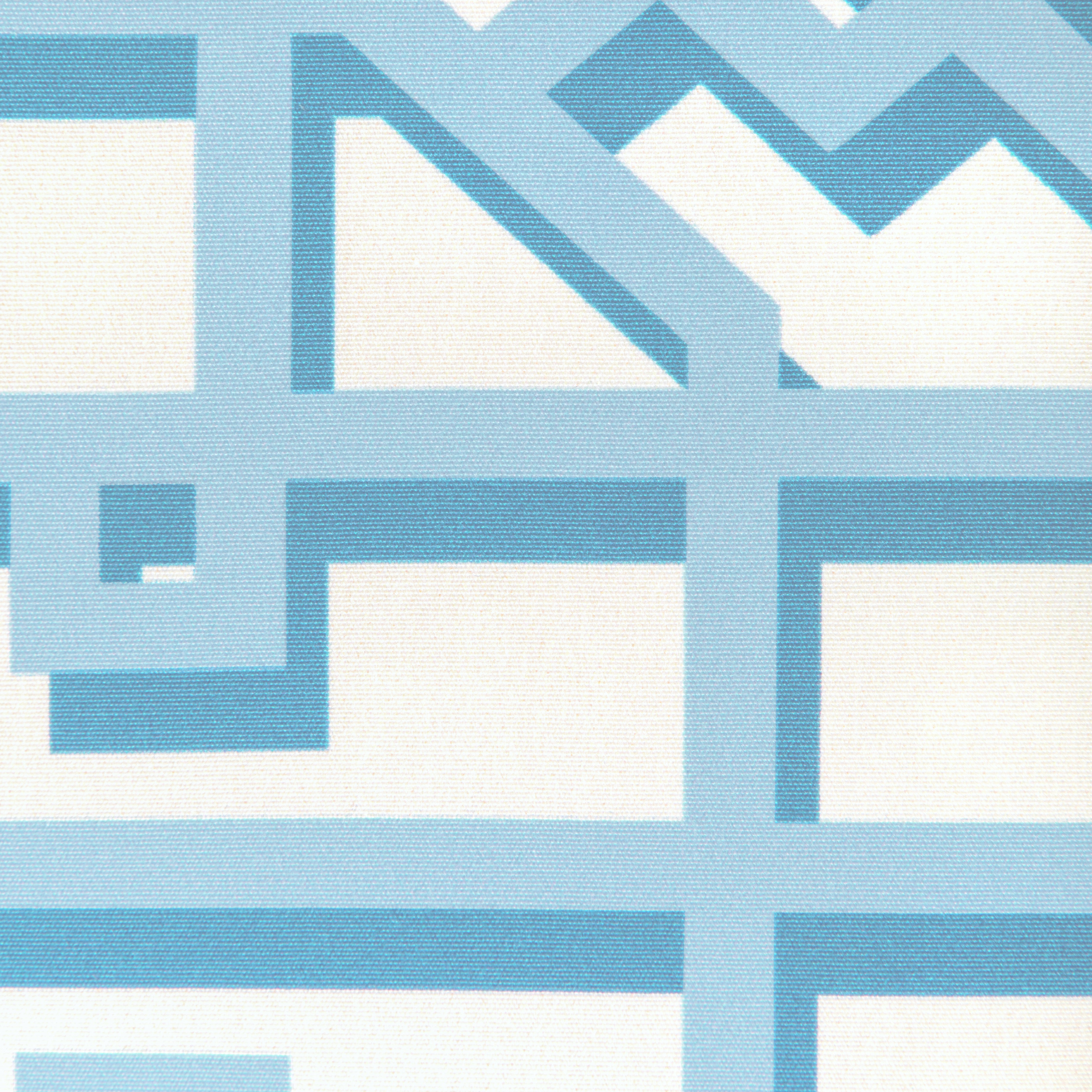 Pavilion Trellis - Aqua - Brunschwig & Fils Fabric